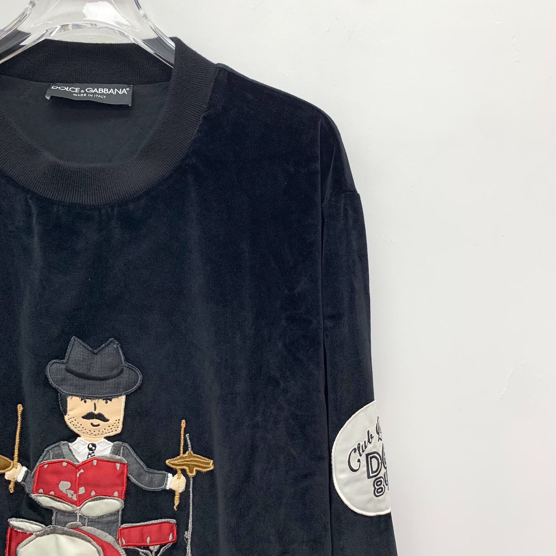 Dolce & Gabbana Dolce & Gabbana Embroidered Drummer Sweatshirt 50 Size US M / EU 48-50 / 2 - 4 Thumbnail