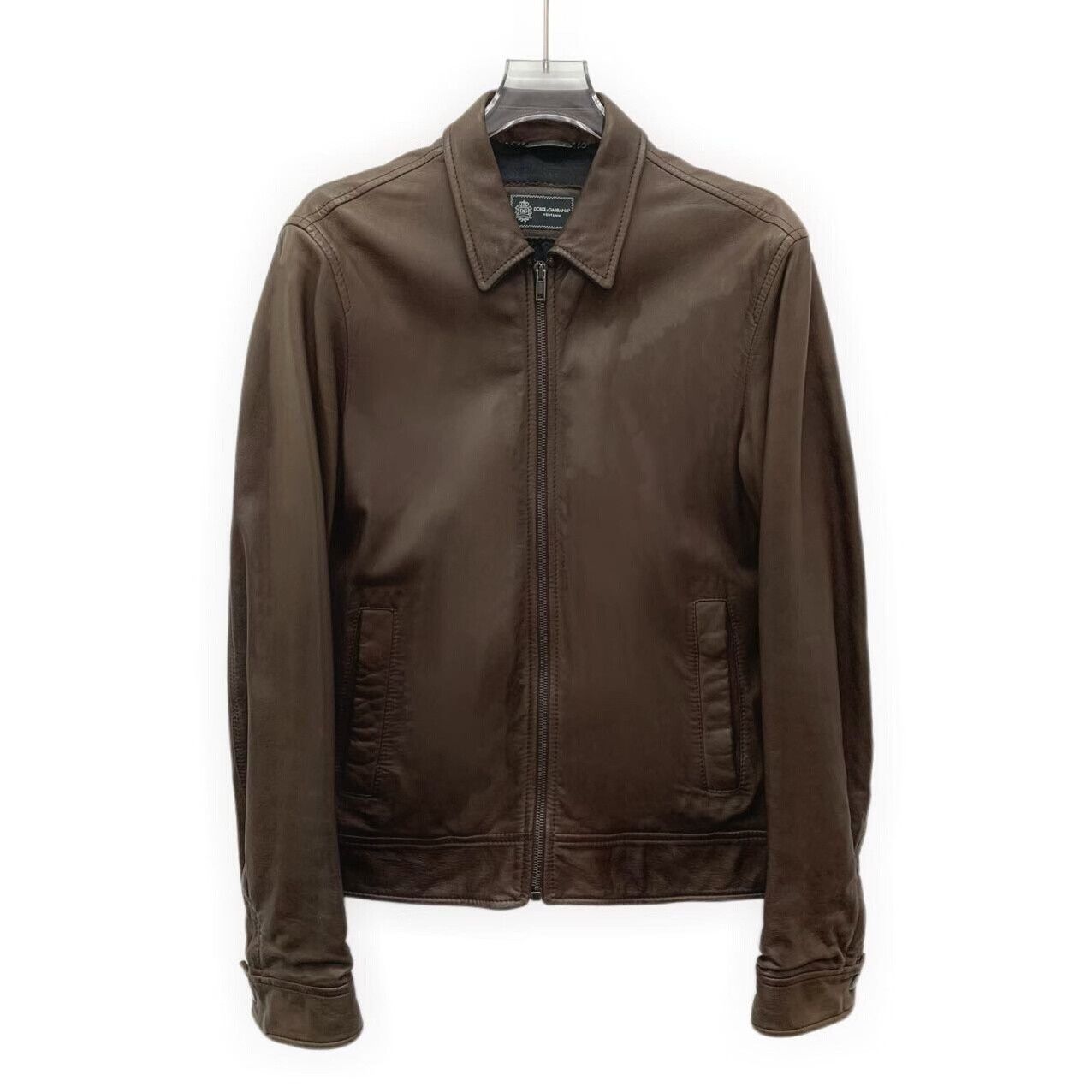 Dolce & Gabbana Dolce & Gabbana Lambskin Leather Jacket S Size US S / EU 44-46 / 1 - 2 Thumbnail