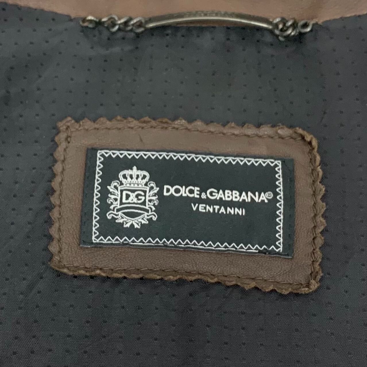 Dolce & Gabbana Dolce & Gabbana Lambskin Leather Jacket S Size US S / EU 44-46 / 1 - 7 Thumbnail