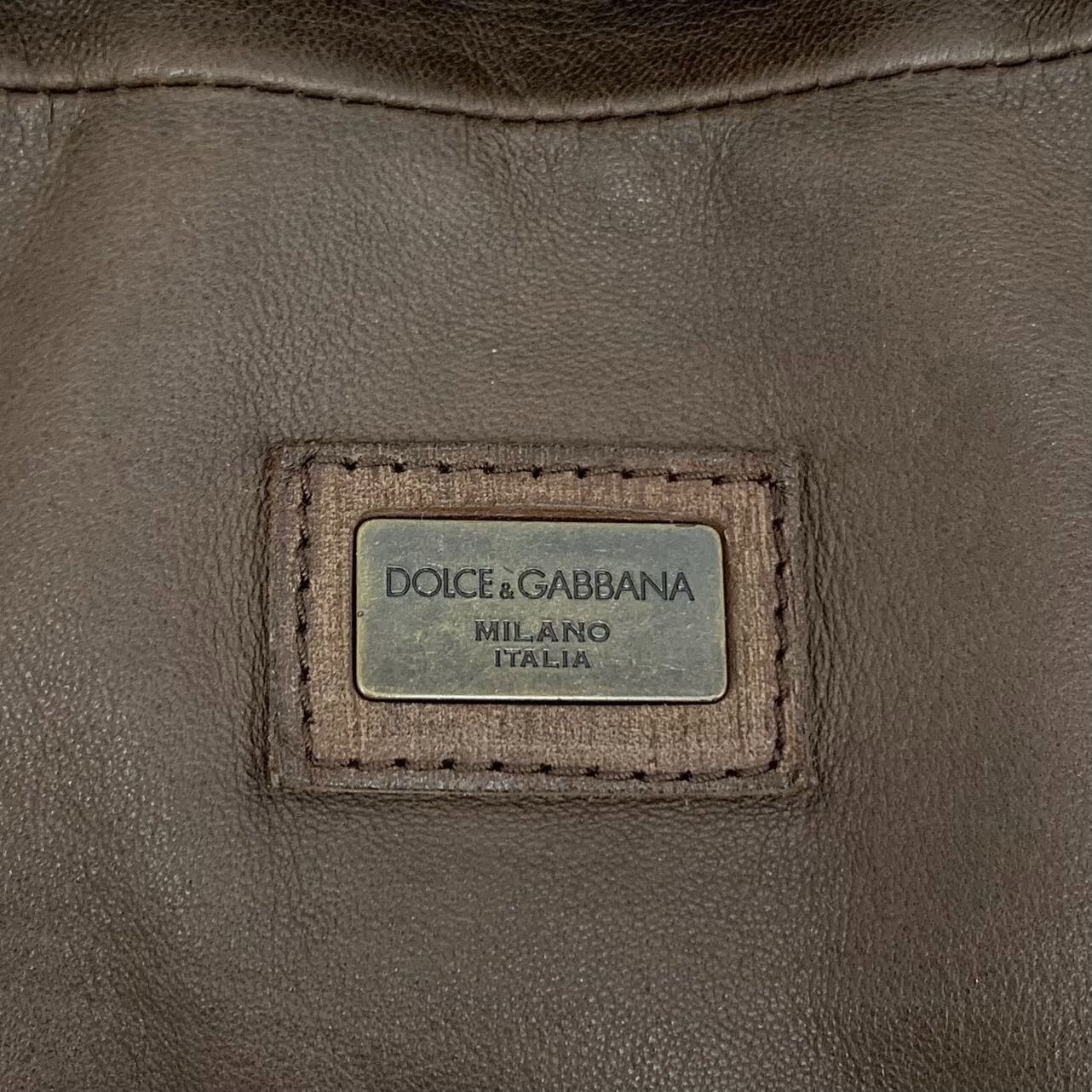 Dolce & Gabbana Dolce & Gabbana Lambskin Leather Jacket S Size US S / EU 44-46 / 1 - 6 Thumbnail