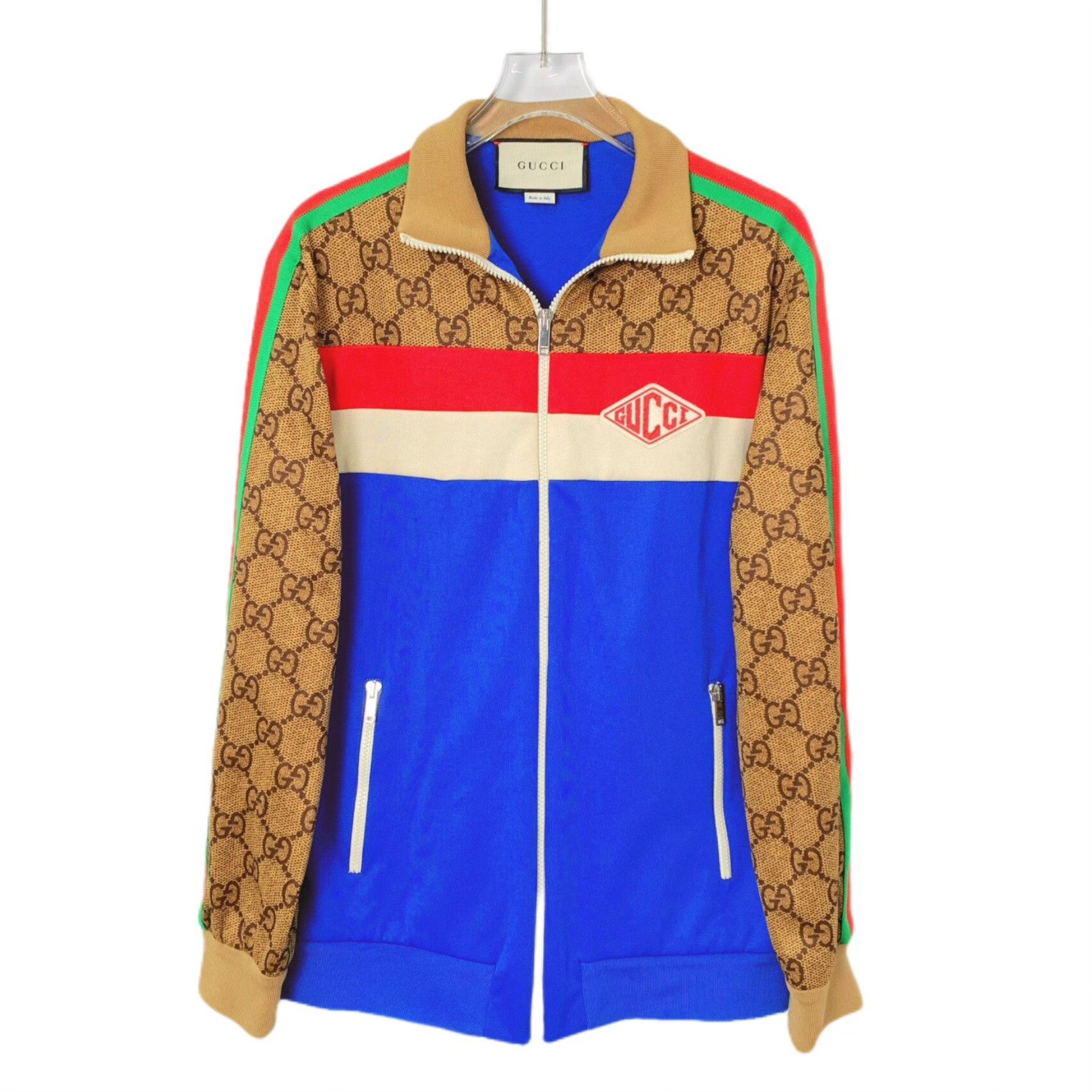 Gucci Gucci GG Jacquard Colorblock Track Jacket US S Size US S / EU 44-46 / 1 - 2 Thumbnail