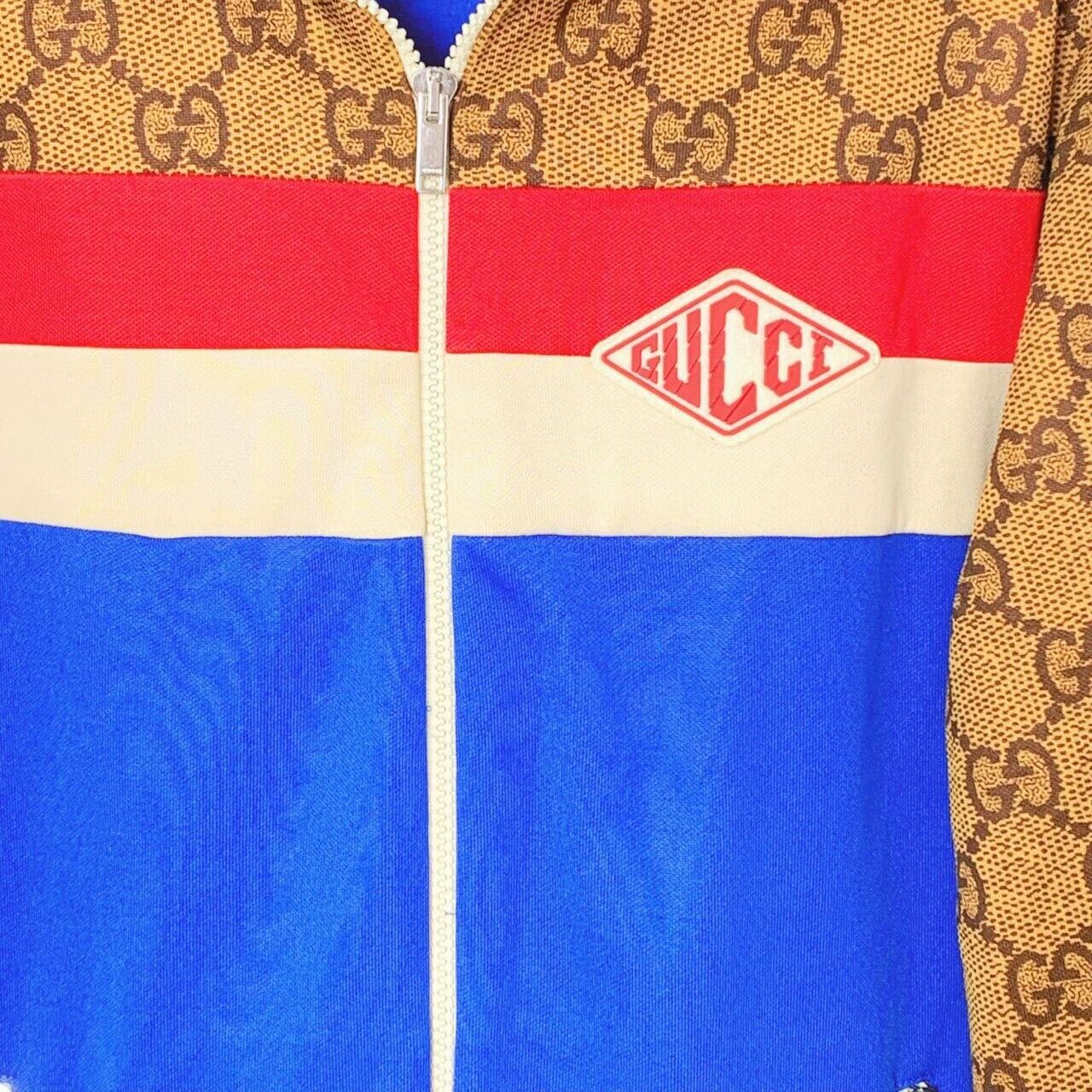 Gucci Gucci GG Jacquard Colorblock Track Jacket US S Size US S / EU 44-46 / 1 - 5 Thumbnail