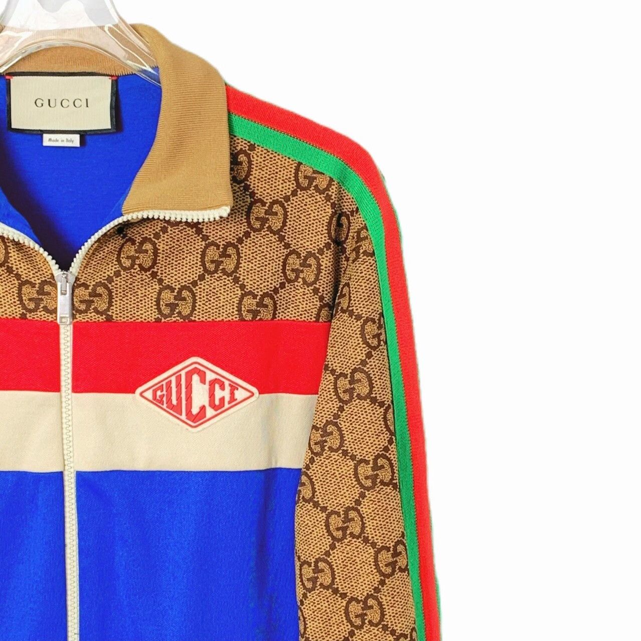 Gucci Gucci GG Jacquard Colorblock Track Jacket US S Size US S / EU 44-46 / 1 - 4 Thumbnail