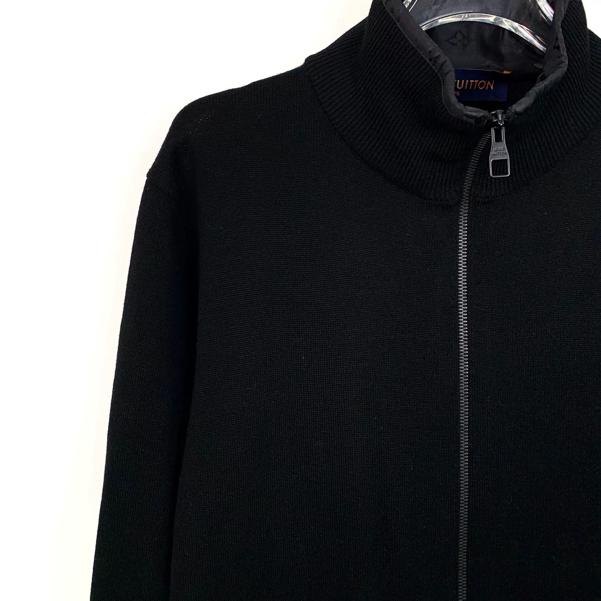 Louis Vuitton Louis Vuitton Wool Zip-Up Knit Jacket S Size US S / EU 44-46 / 1 - 4 Thumbnail