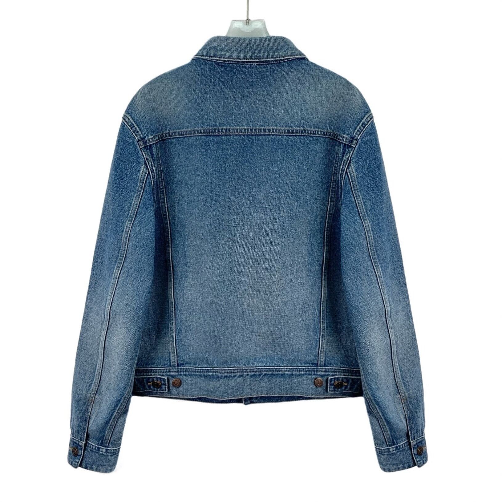 Celine Celine Washed Blue Denim Jacket Size M Size US M / EU 48-50 / 2 - 3 Thumbnail