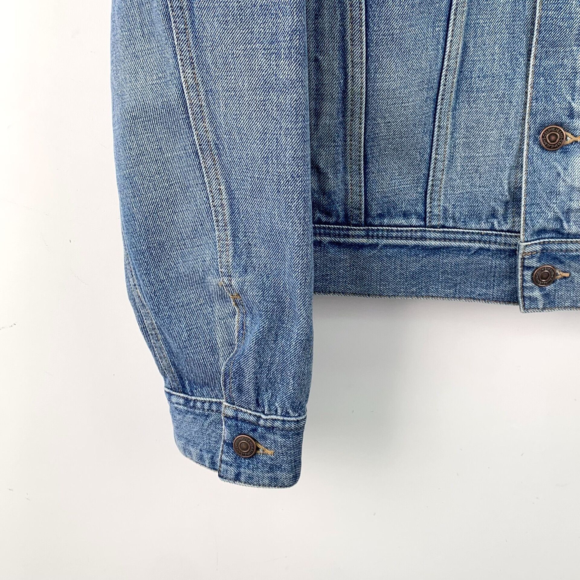 Celine Celine Washed Blue Denim Jacket Size M Size US M / EU 48-50 / 2 - 5 Thumbnail