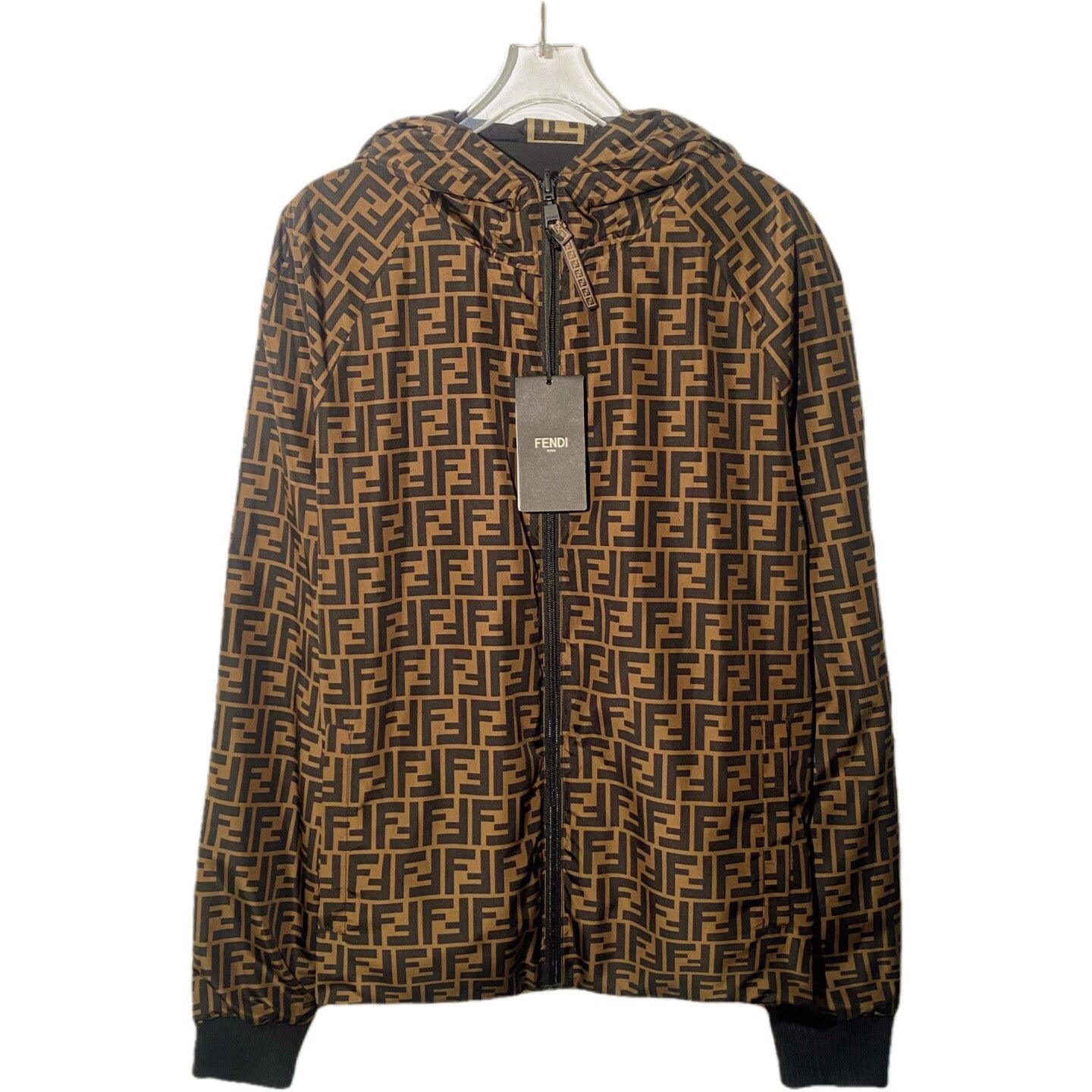 Fendi Fendi Reversible Zucca Print Hooded Jacket Size 46 Size US S / EU 44-46 / 1 - 2 Thumbnail