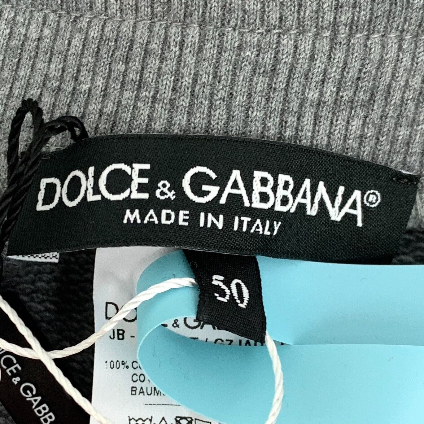 Dolce & Gabbana Dolce & Gabbana Metal Logo Gray Sweatpants Size 34 Size US 34 / EU 50 - 8 Thumbnail