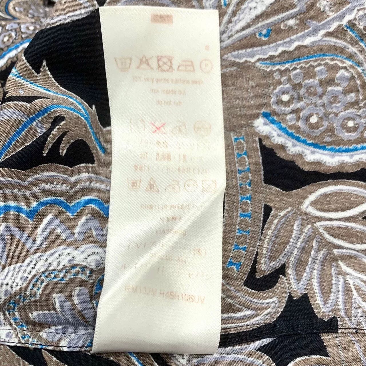 Louis Vuitton Louis Vuitton Paisley Pattern Button Up Shirt M Size US M / EU 48-50 / 2 - 7 Thumbnail