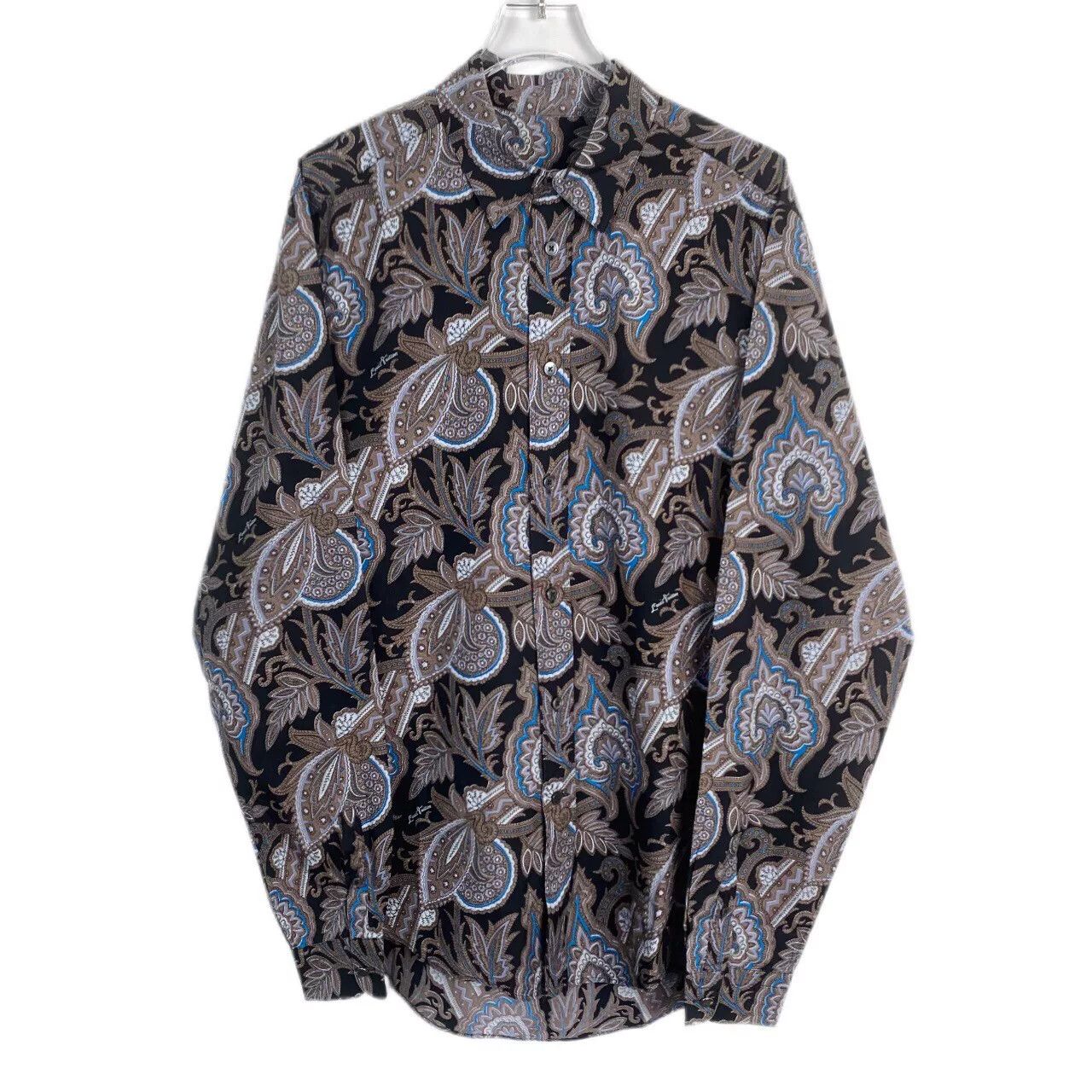 Louis Vuitton Louis Vuitton Paisley Pattern Button Up Shirt M Size US M / EU 48-50 / 2 - 2 Thumbnail
