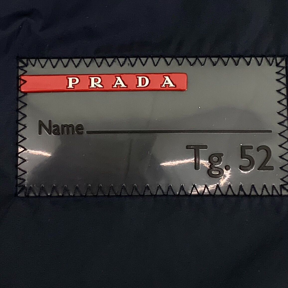 Prada Prada Triangle Logo Hooded Zip-Up Jacket Size 52 Size US L / EU 52-54 / 3 - 8 Thumbnail