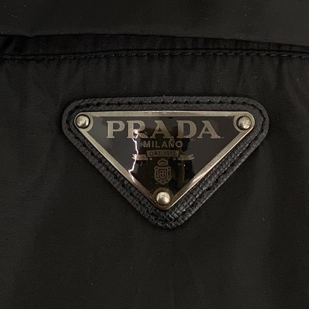 Prada Prada Triangle Logo Hooded Zip-Up Jacket Size 52 Size US L / EU 52-54 / 3 - 6 Thumbnail