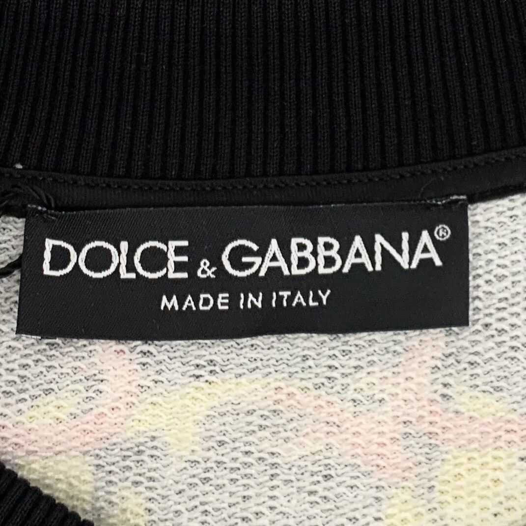 Dolce & Gabbana Dolce & Gabbana Crest Knight Print Sweatshirt US M Size US M / EU 48-50 / 2 - 7 Thumbnail