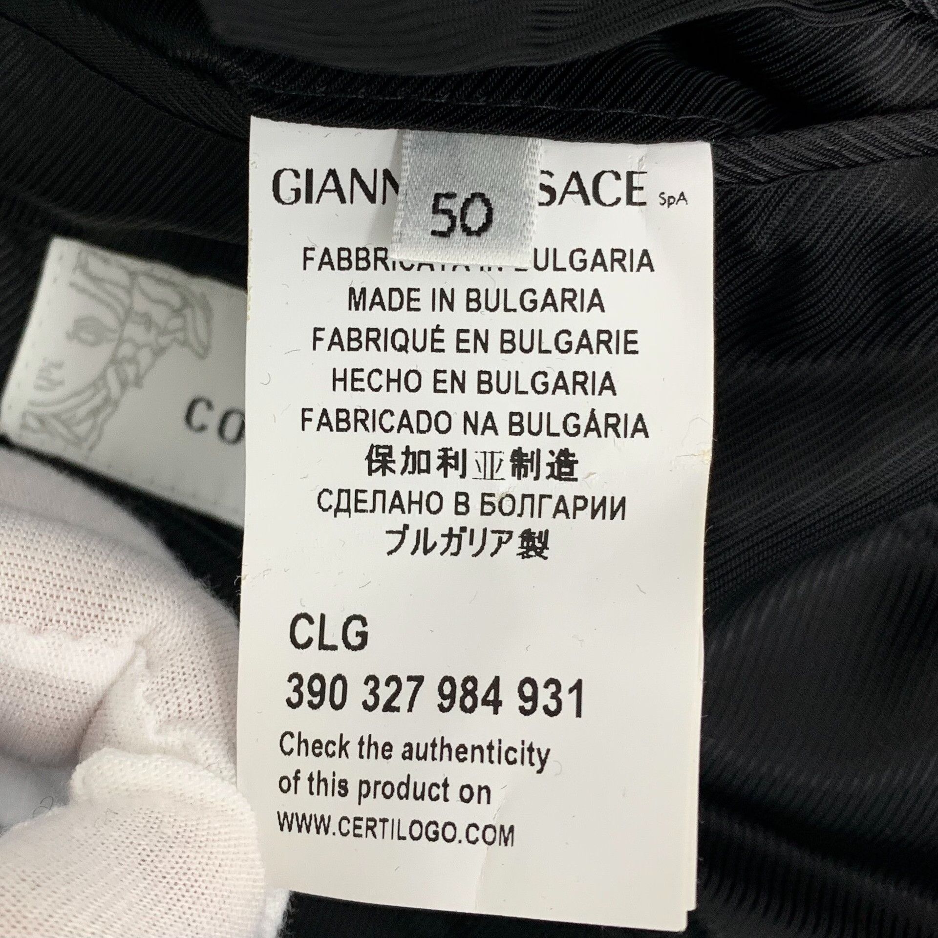 Versace Versace Collection Wool Single Breasted Blazer 40R Size 40R - 7 Thumbnail