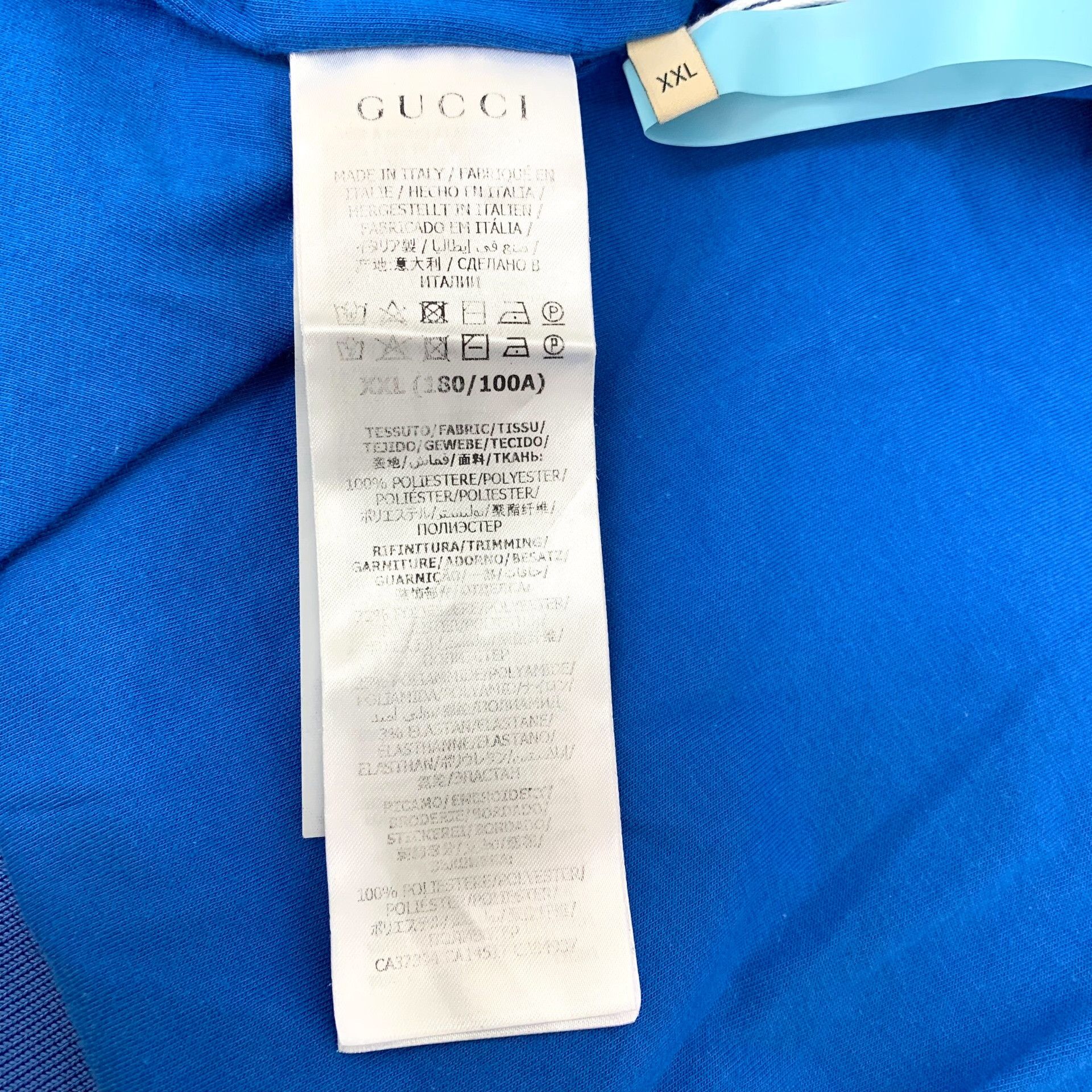 Gucci Gucci Blue Panther Embroidered Zip Jacket XXL Size US XXL / EU 58 / 5 - 8 Thumbnail