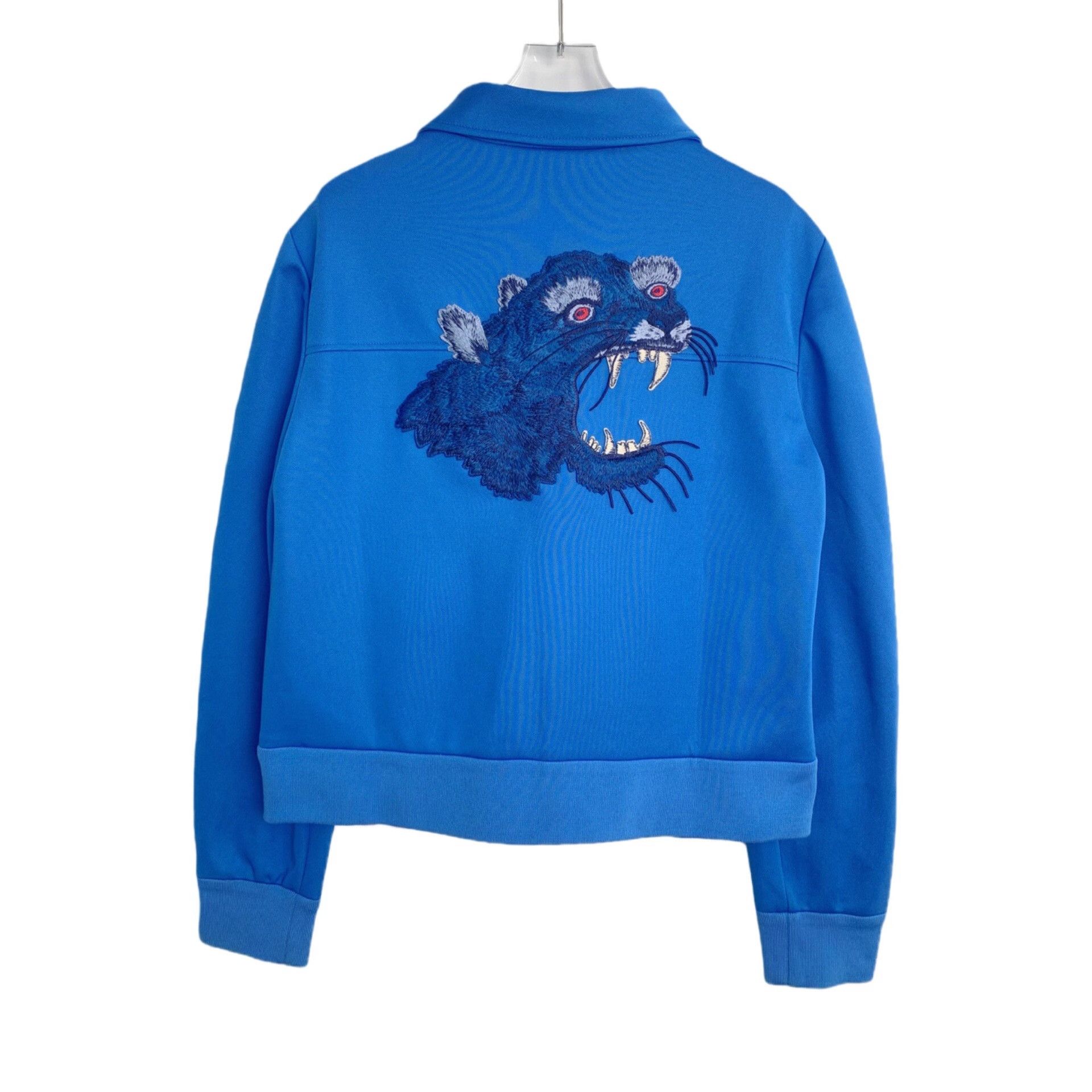 Gucci Gucci Blue Panther Embroidered Zip Jacket XXL Size US XXL / EU 58 / 5 - 3 Thumbnail