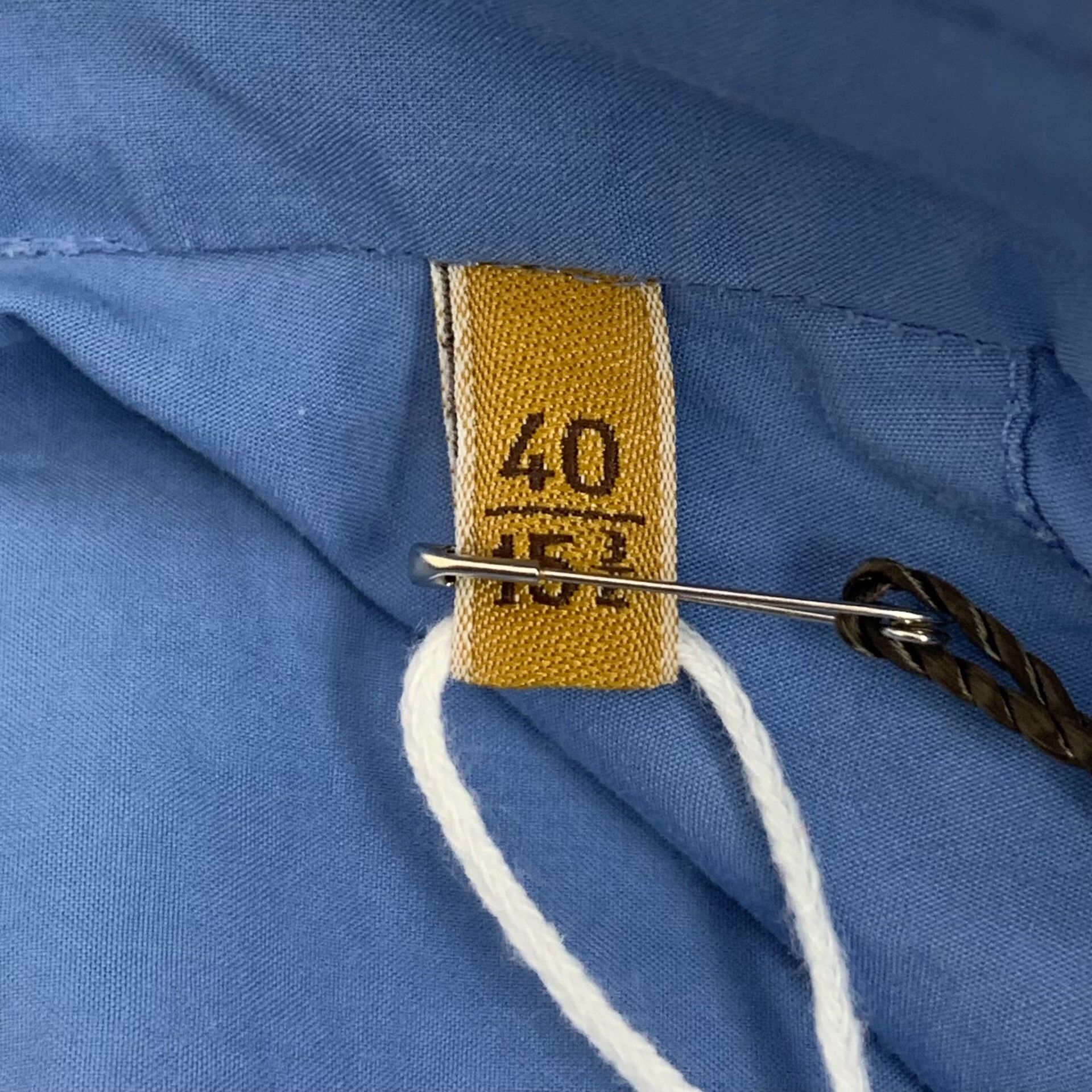 Tod's Tod's Embroidered Pocket Cotton Shirt Size 40 Size US M / EU 48-50 / 2 - 7 Thumbnail