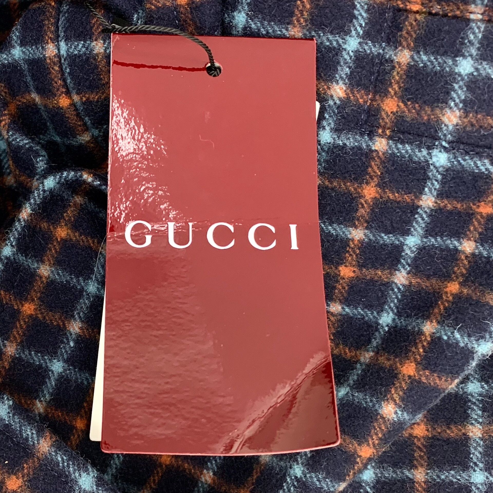 Gucci Gucci Plaid Wool Interlocking G Shirt Jacket S Size US S / EU 44-46 / 1 - 8 Thumbnail