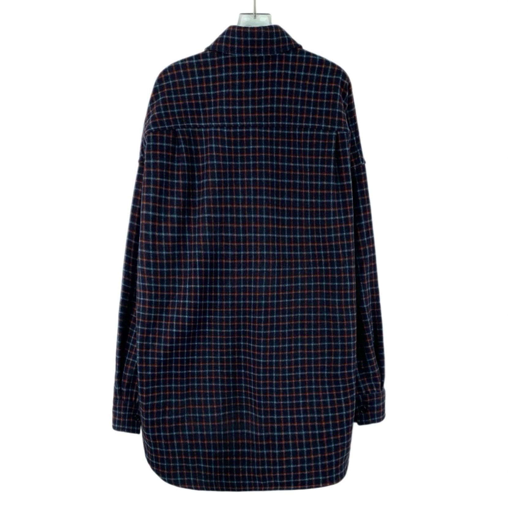 Gucci Gucci Plaid Wool Interlocking G Shirt Jacket S Size US S / EU 44-46 / 1 - 3 Thumbnail
