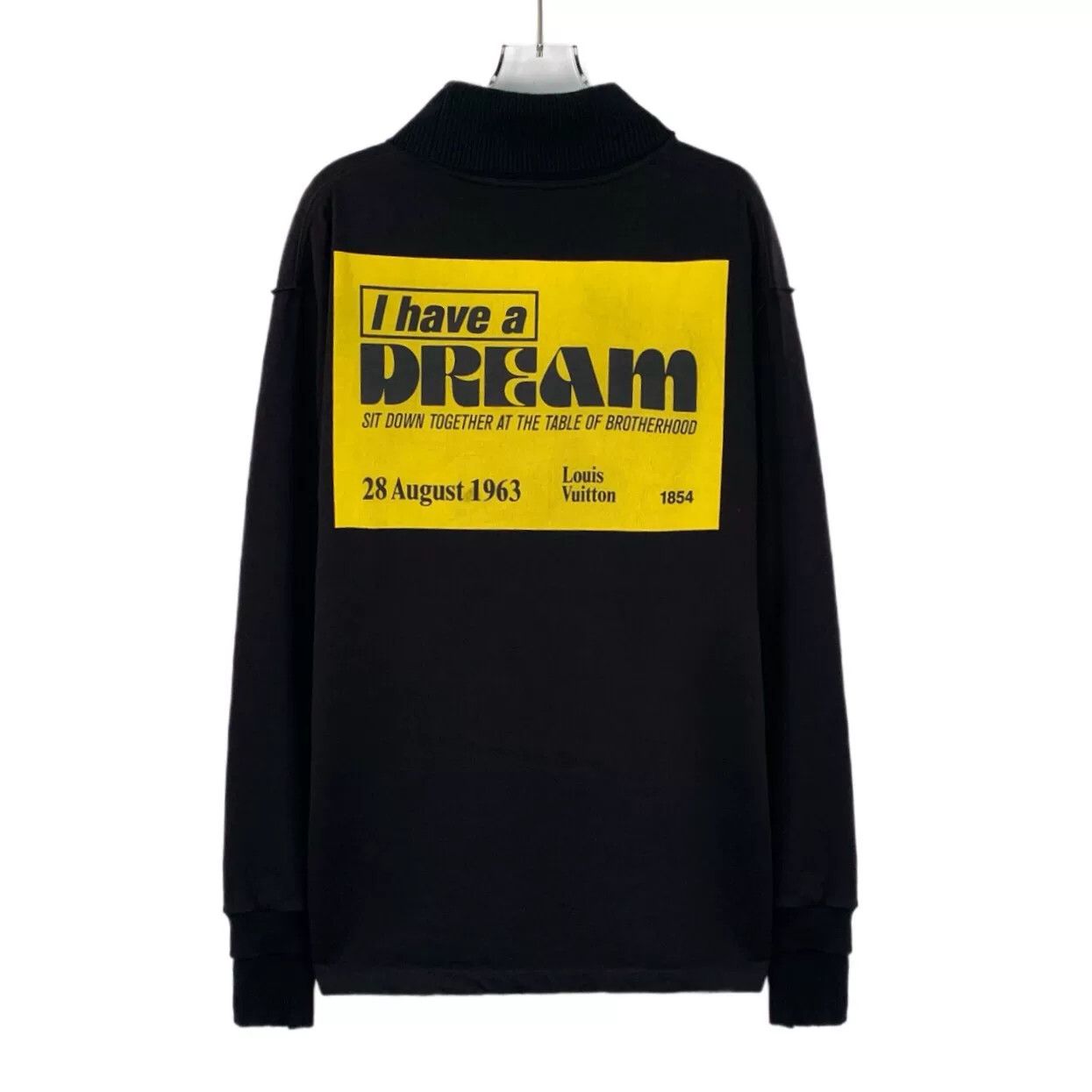 Louis Vuitton Louis Vuitton Mock Neck I Have A Dream Sweatshirt L Size US L / EU 52-54 / 3 - 3 Thumbnail