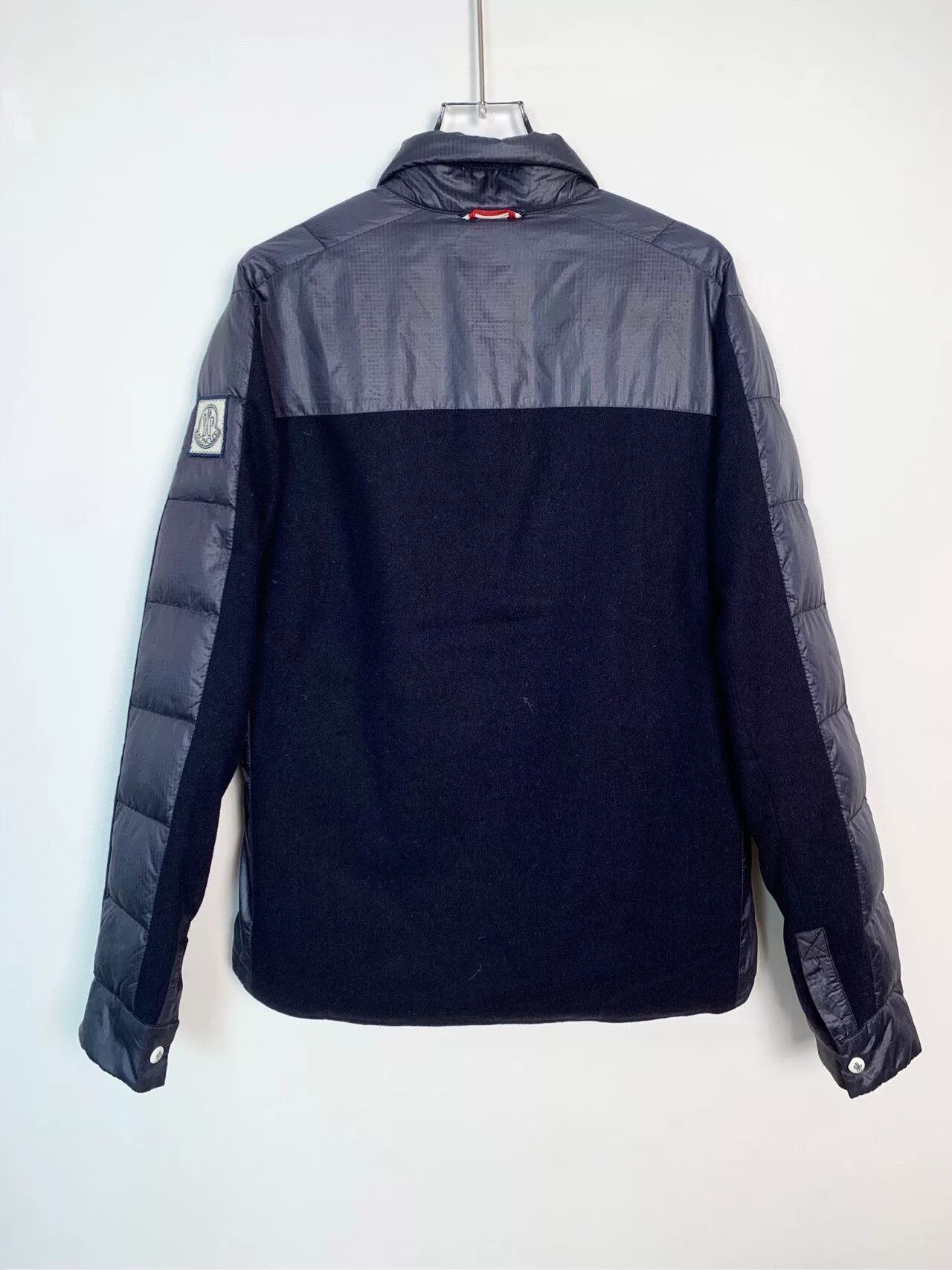 Moncler Moncler Gamme Bleu Quilted Down Shirt Jacket Size 0 Size US XS / EU 42 / 0 - 3 Thumbnail