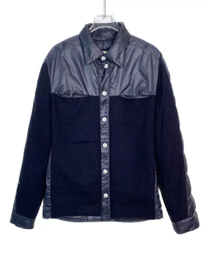 Moncler Moncler Gamme Bleu Quilted Down Shirt Jacket Size 0 Size US XS / EU 42 / 0 - 2 Thumbnail