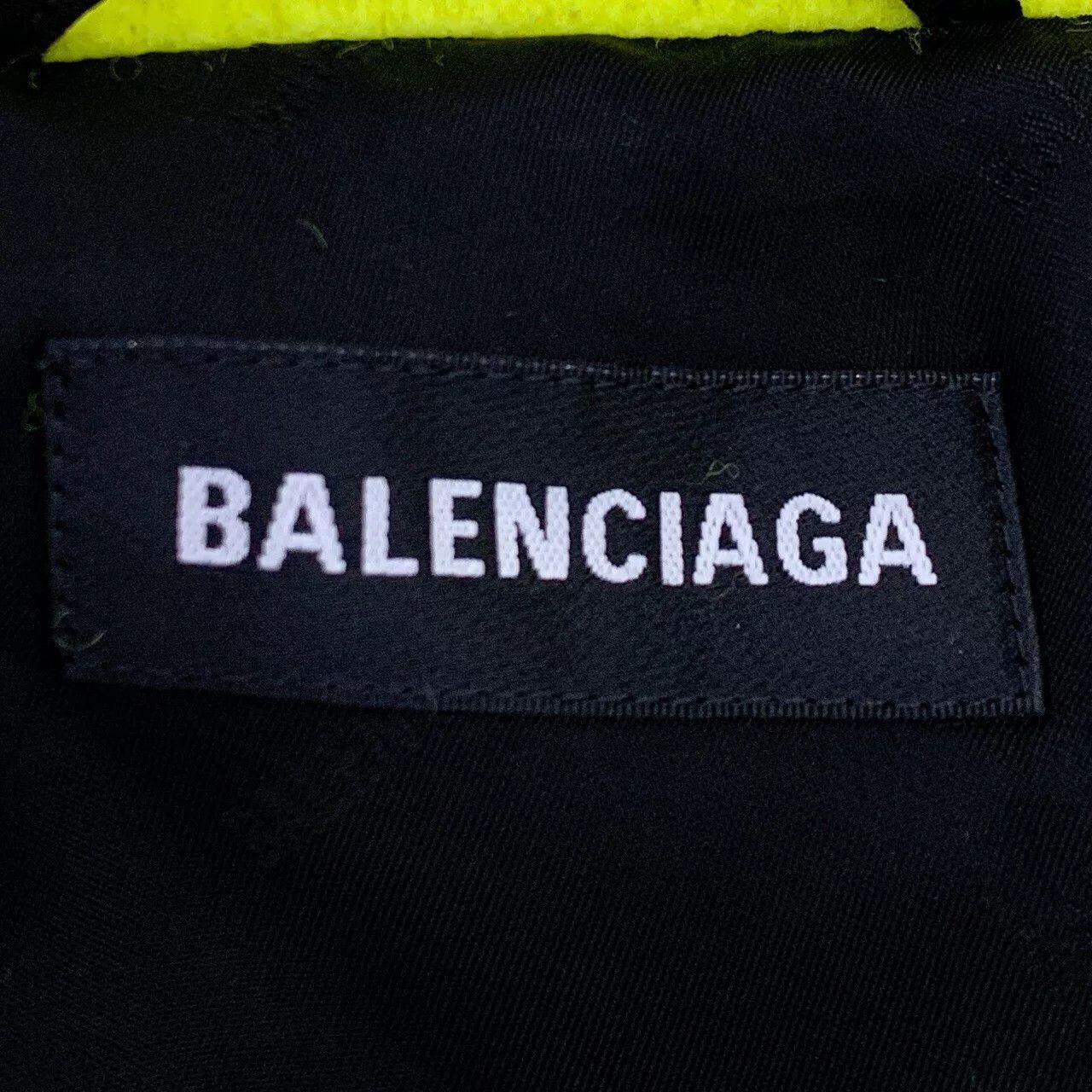 Balenciaga Balenciaga Logo Print Wool Zip Jacket US S Size US S / EU 44-46 / 1 - 7 Thumbnail