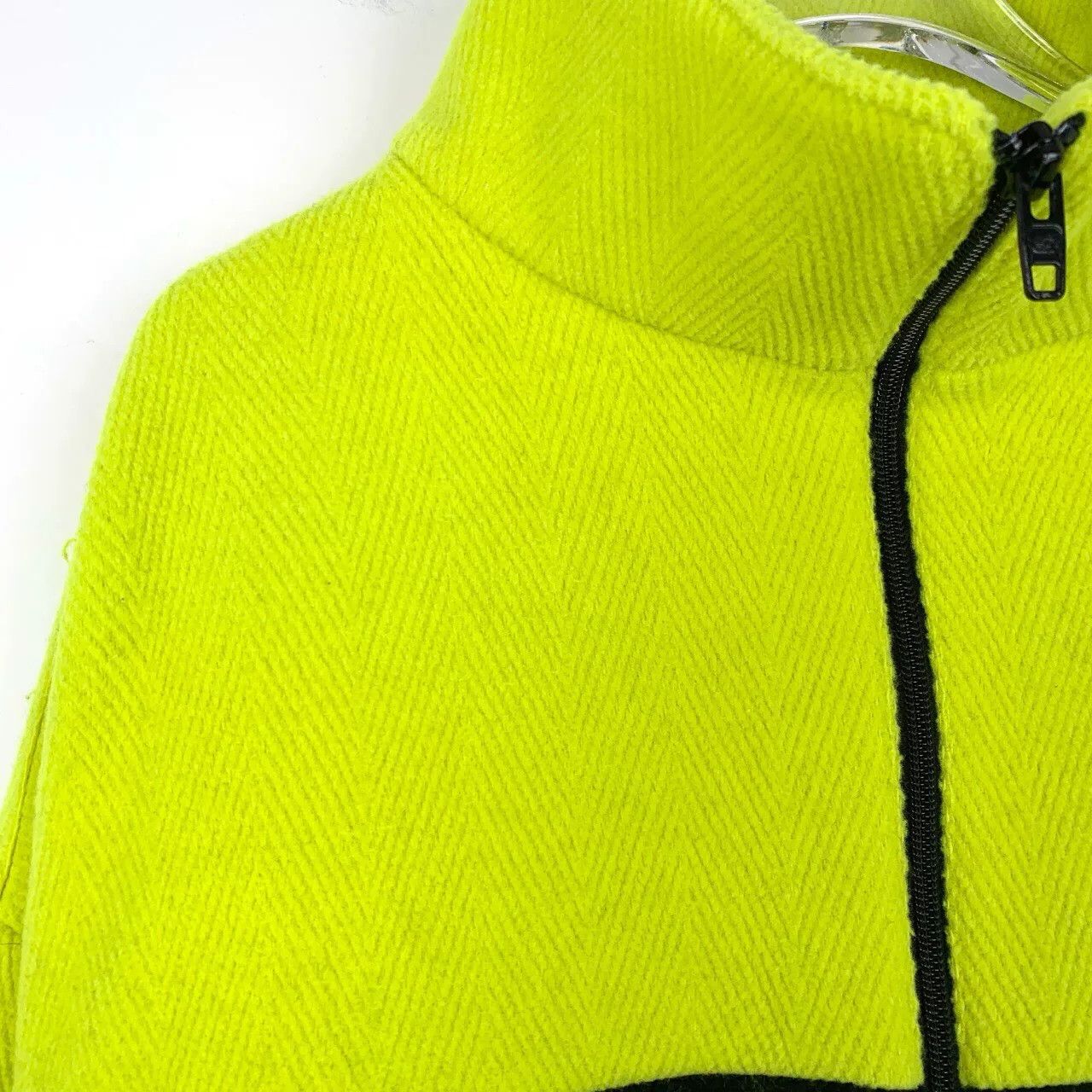 Balenciaga Balenciaga Logo Print Wool Zip Jacket US S Size US S / EU 44-46 / 1 - 4 Thumbnail