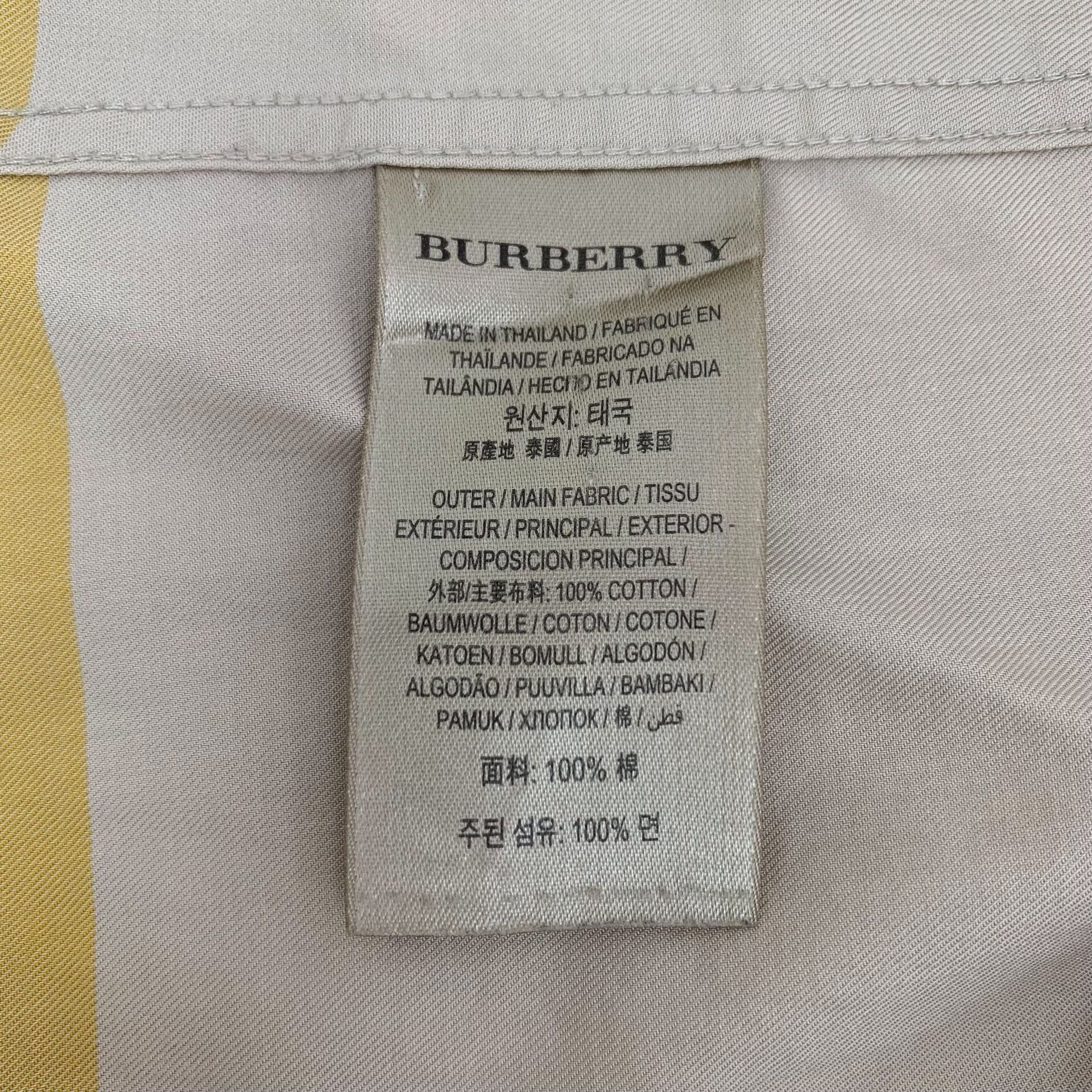 Burberry Burberry Brit Large Check Button Up Shirt L Size US L / EU 52-54 / 3 - 7 Thumbnail