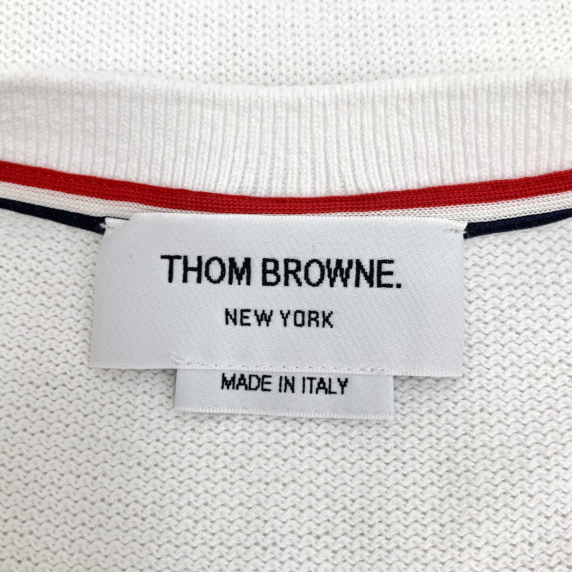Thom Browne Thom Browne Tricolor Stripe T-Shirt Size 2 Size US M / EU 48-50 / 2 - 7 Thumbnail