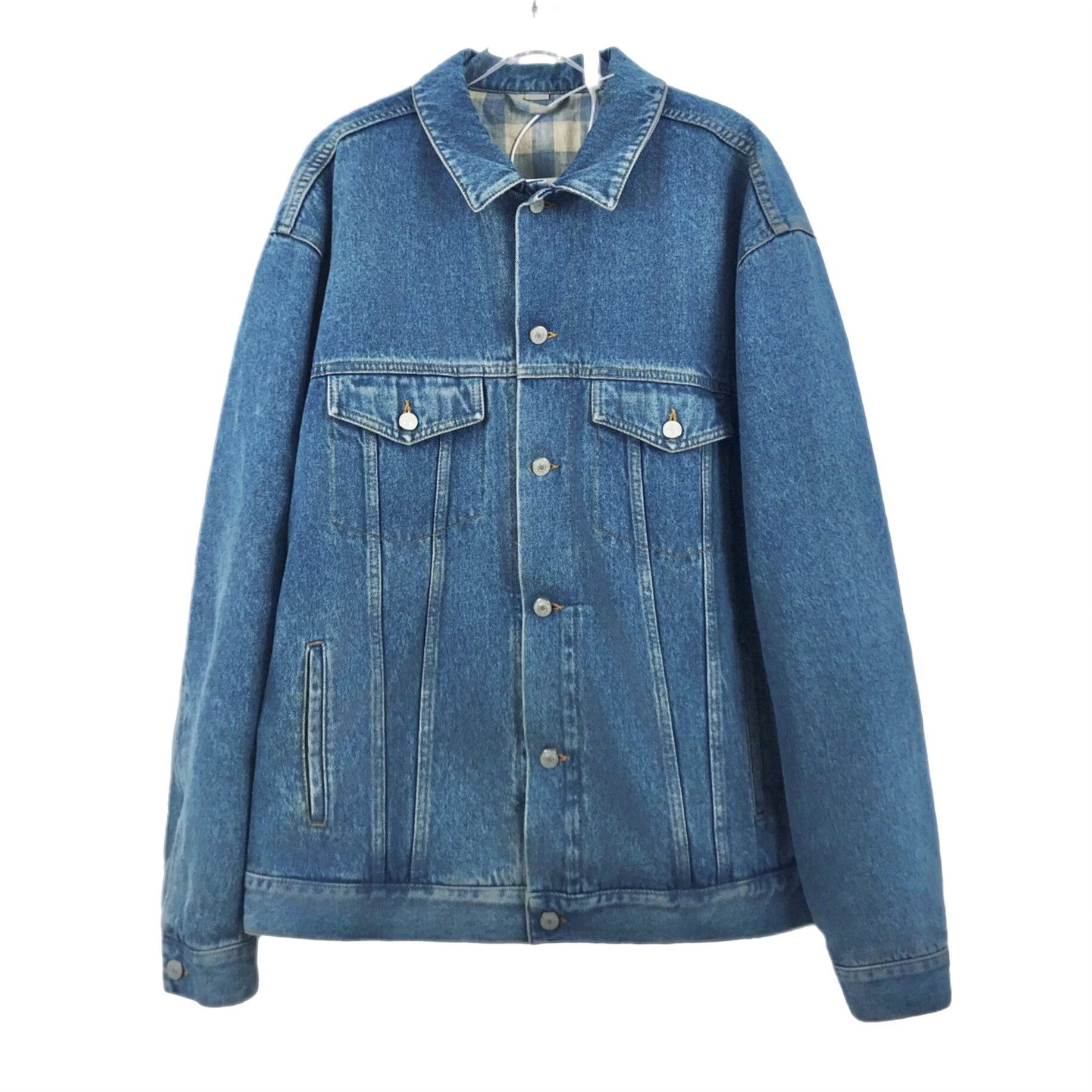Gucci Gucci "Gucci Band" Lyre Embroidered Denim Jacket EU 52 Size US L / EU 52-54 / 3 - 2 Thumbnail