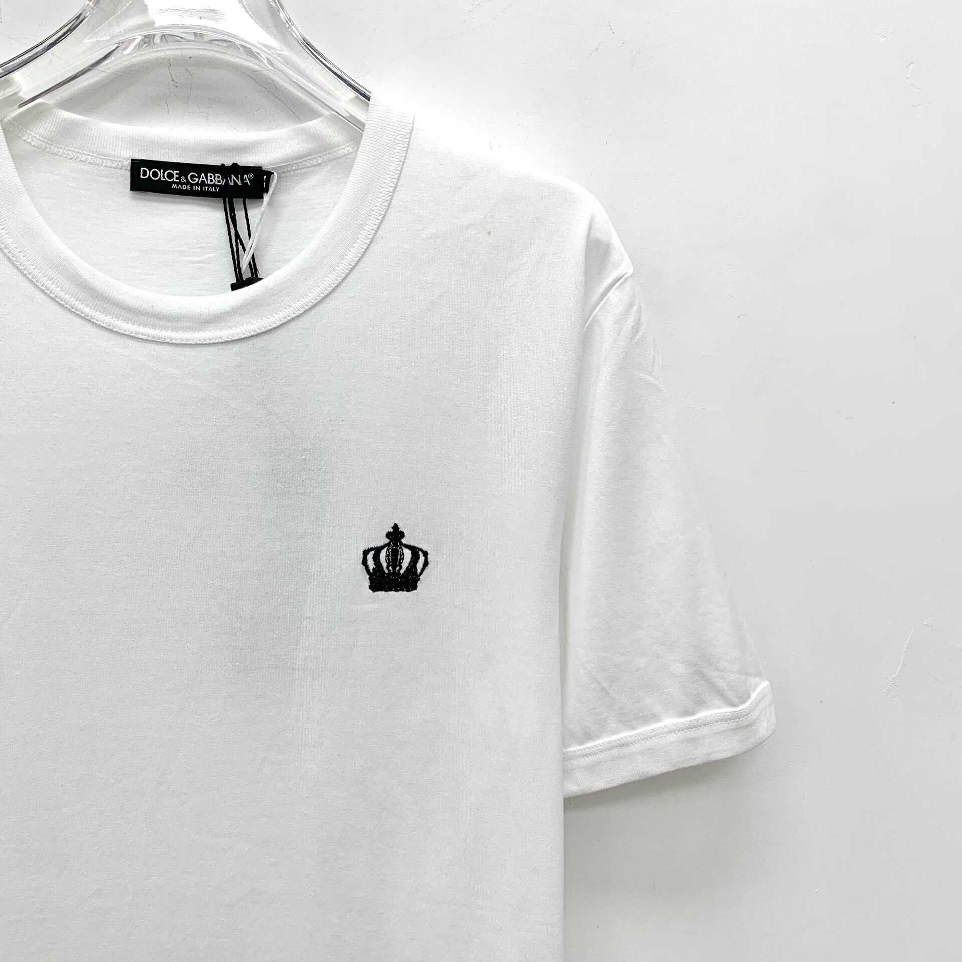 Dolce & Gabbana Dolce & Gabbana Crown Embroidered T-Shirt 44 Size US S / EU 44-46 / 1 - 4 Thumbnail