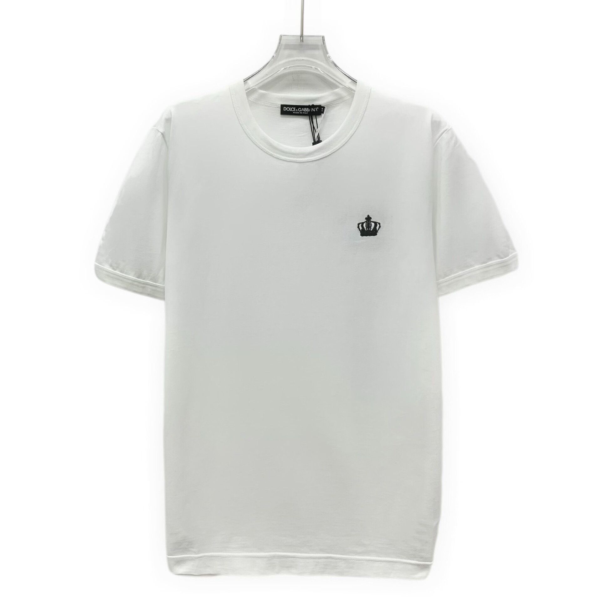 Dolce & Gabbana Dolce & Gabbana Crown Embroidered T-Shirt 44 Size US S / EU 44-46 / 1 - 2 Thumbnail