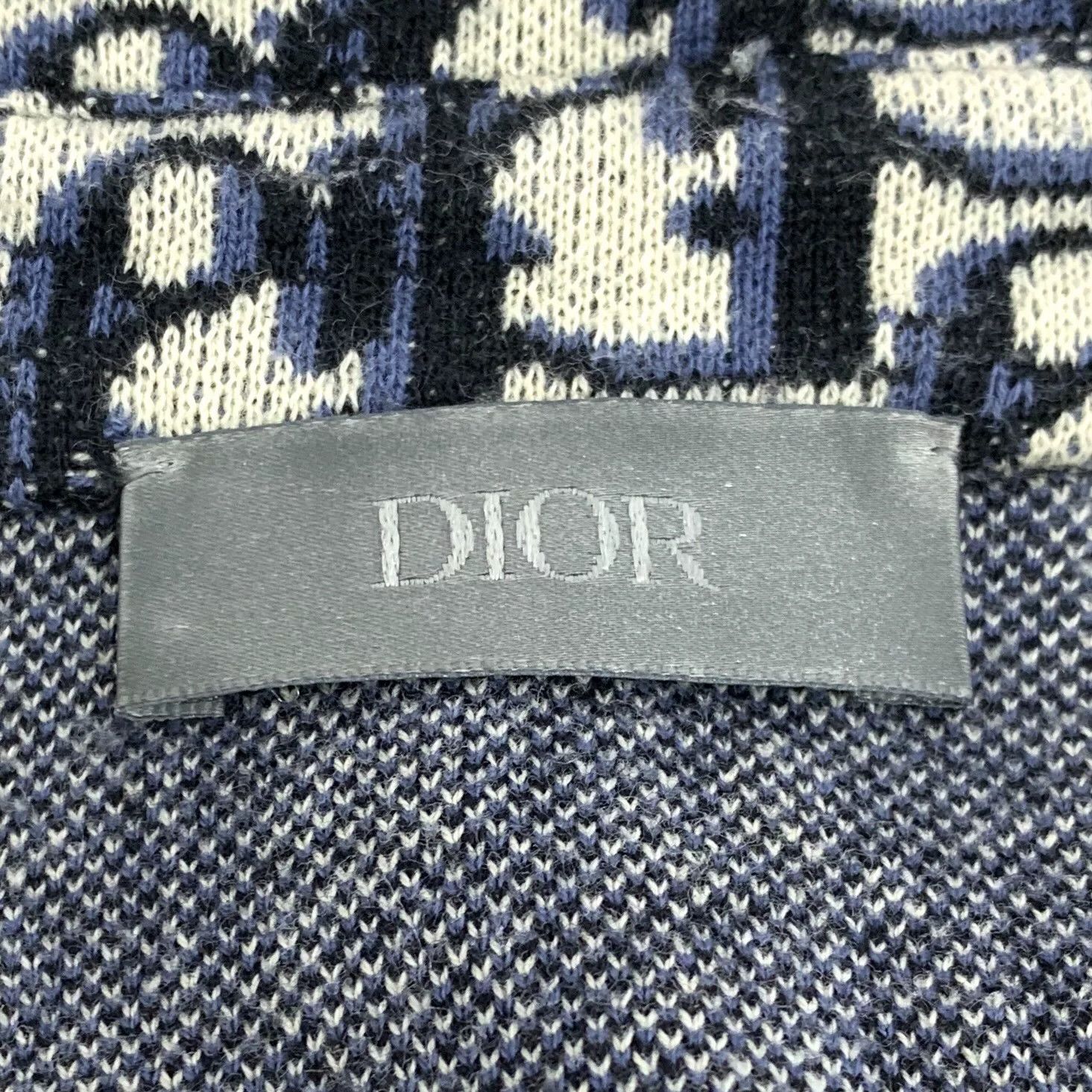 Dior Dior Oblique Jacquard Cotton Shirt S Size US S / EU 44-46 / 1 - 6 Thumbnail