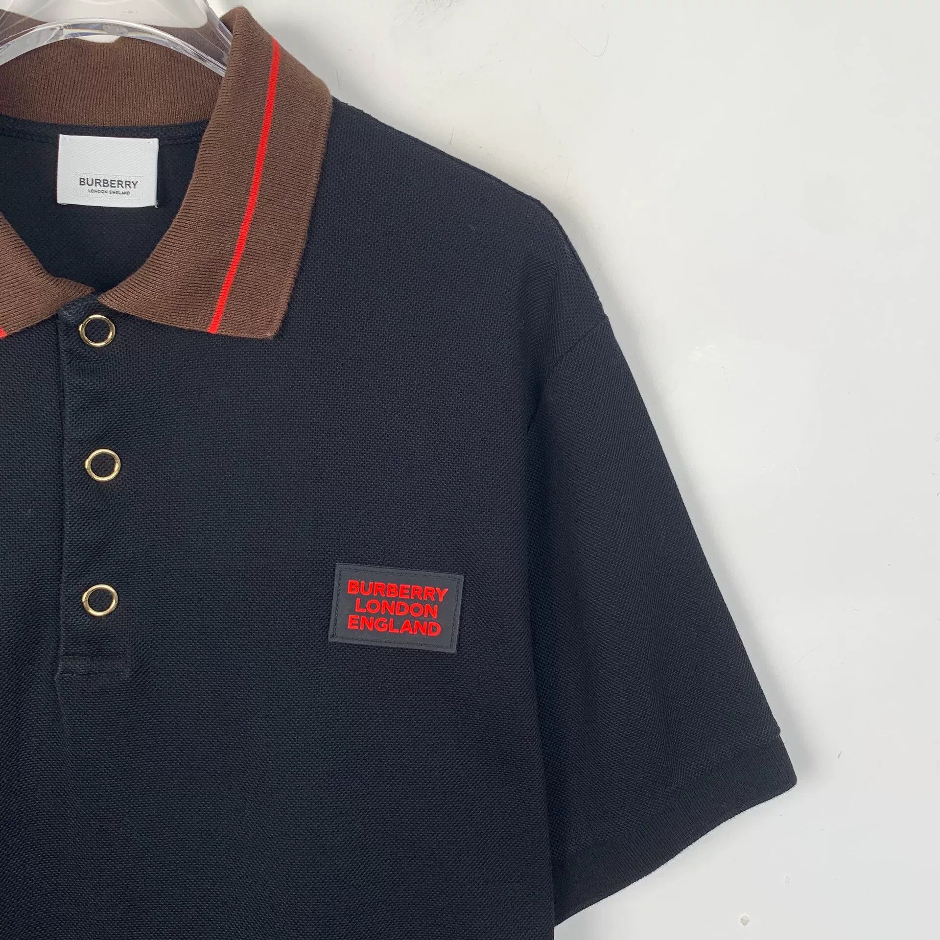 Burberry Burberry Logo Patch Polo Shirt XS Size US XS / EU 42 / 0 - 4 Thumbnail