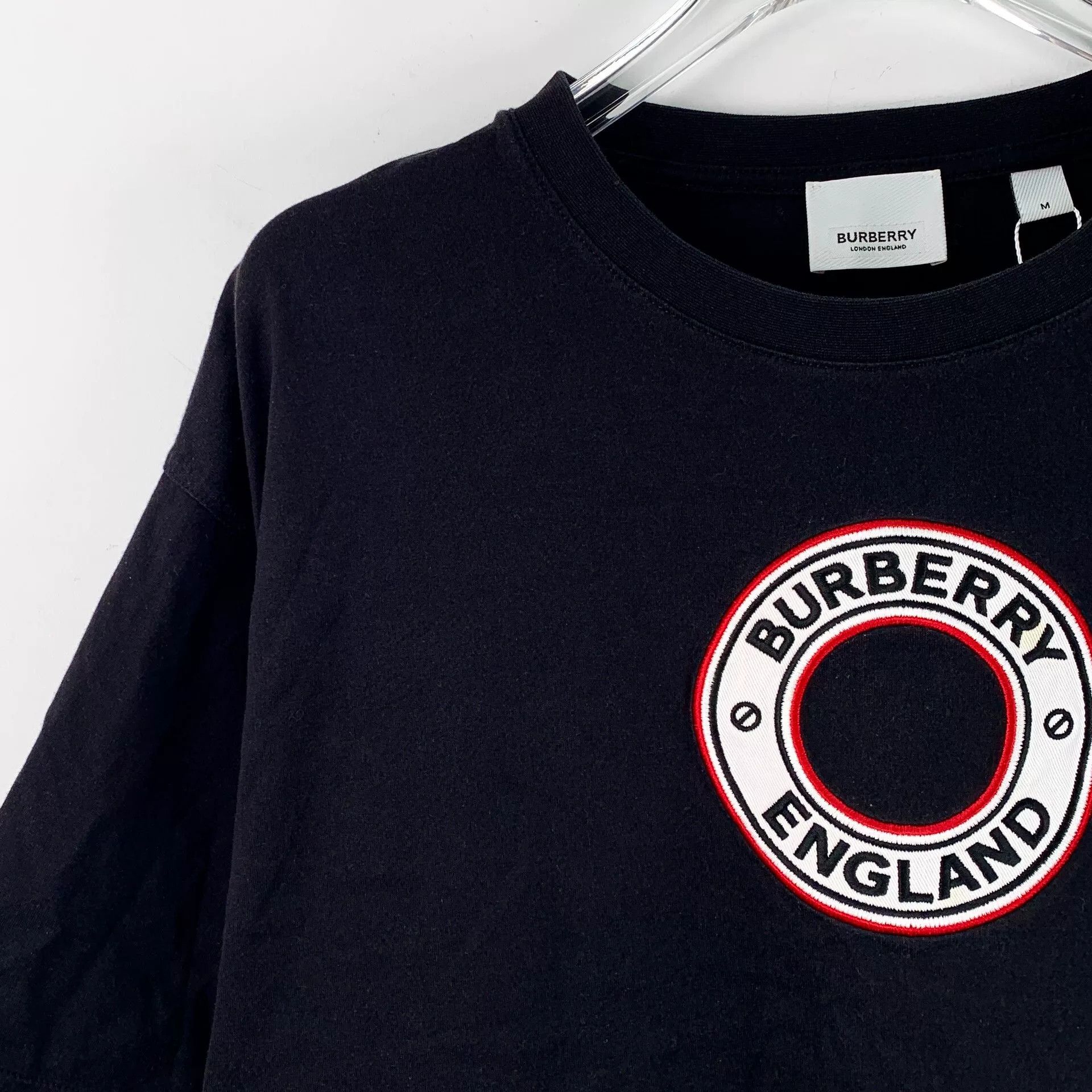 Burberry Burberry Logo Embroidery T-Shirt Size M Size US M / EU 48-50 / 2 - 4 Thumbnail