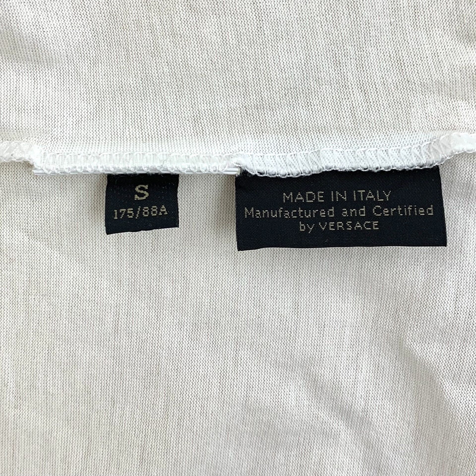Versace Versace Medusa Embroidered T-Shirt S Size US S / EU 44-46 / 1 - 7 Thumbnail