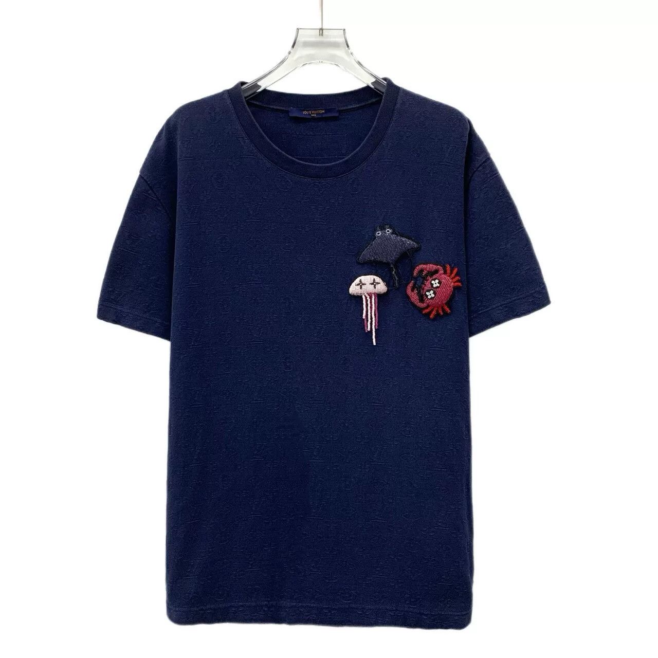 Louis Vuitton Louis Vuitton Animal Beaded Monogram T-Shirt US M Size US M / EU 48-50 / 2 - 2 Thumbnail
