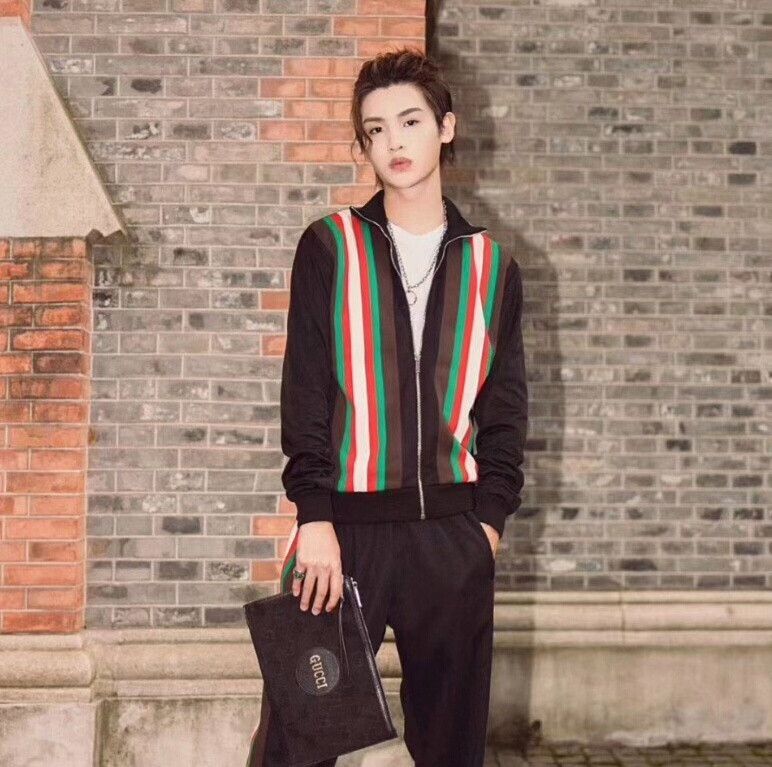 Gucci Gucci Vertical Striped Track Jacket Size XS Size US XS / EU 42 / 0 - 9 Thumbnail