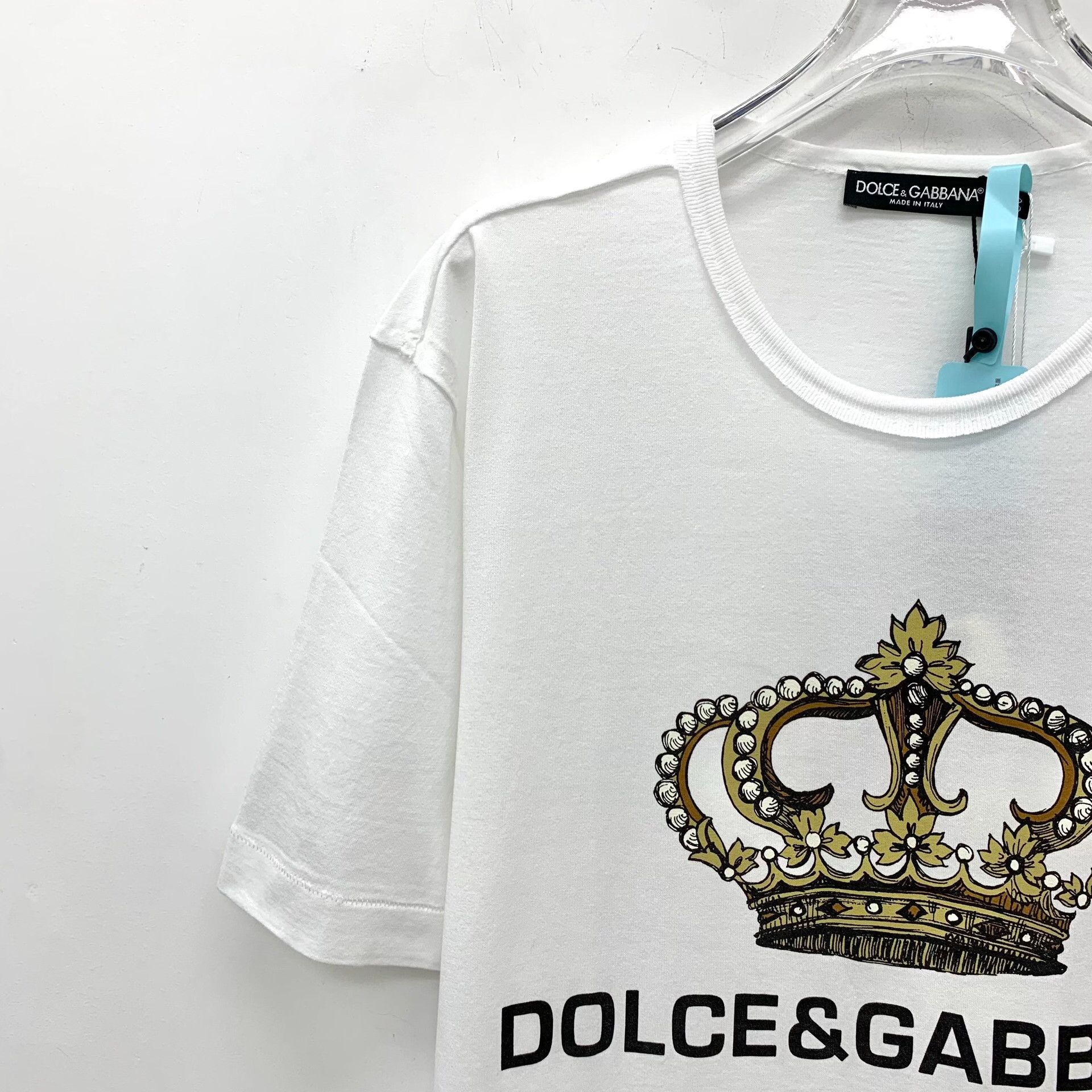 Dolce & Gabbana Dolce & Gabbana Crown Graphic T-Shirt 50 Size US M / EU 48-50 / 2 - 4 Thumbnail