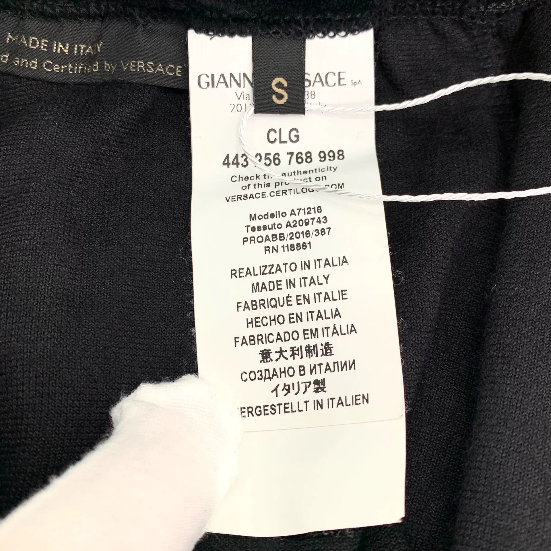 Versace Versace Embroidered Medusa Sweatpants S Size US 30 / EU 46 - 7 Thumbnail
