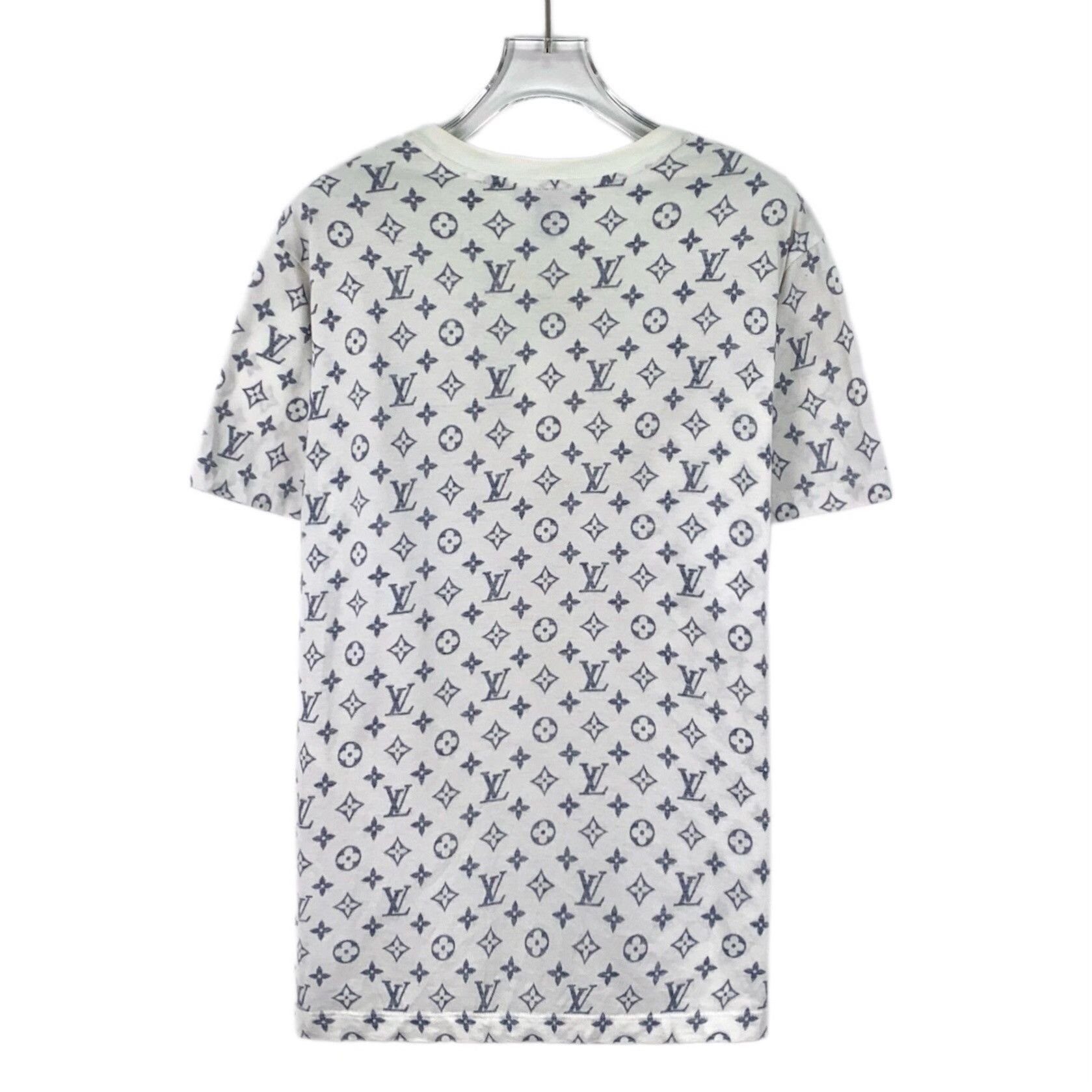 Louis Vuitton Louis Vuitton Monogram Chain Detail T-Shirt L Size US L / EU 52-54 / 3 - 3 Thumbnail