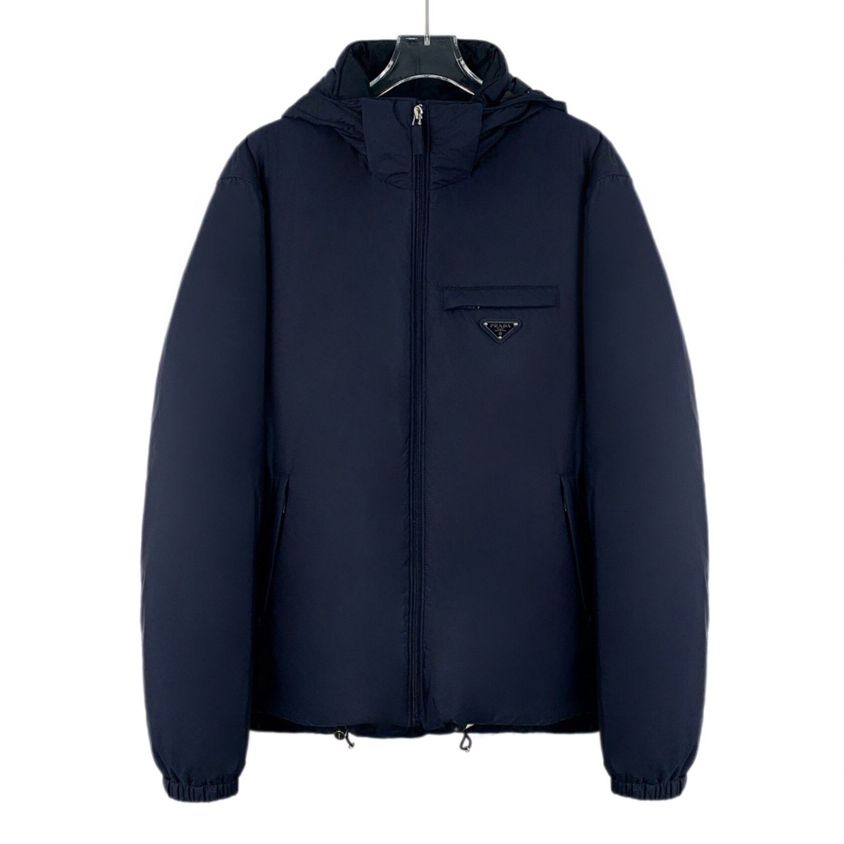 Prada Prada Triangle Logo Re-Nylon Puffer Jacket 50 Size US M / EU 48-50 / 2 - 2 Thumbnail