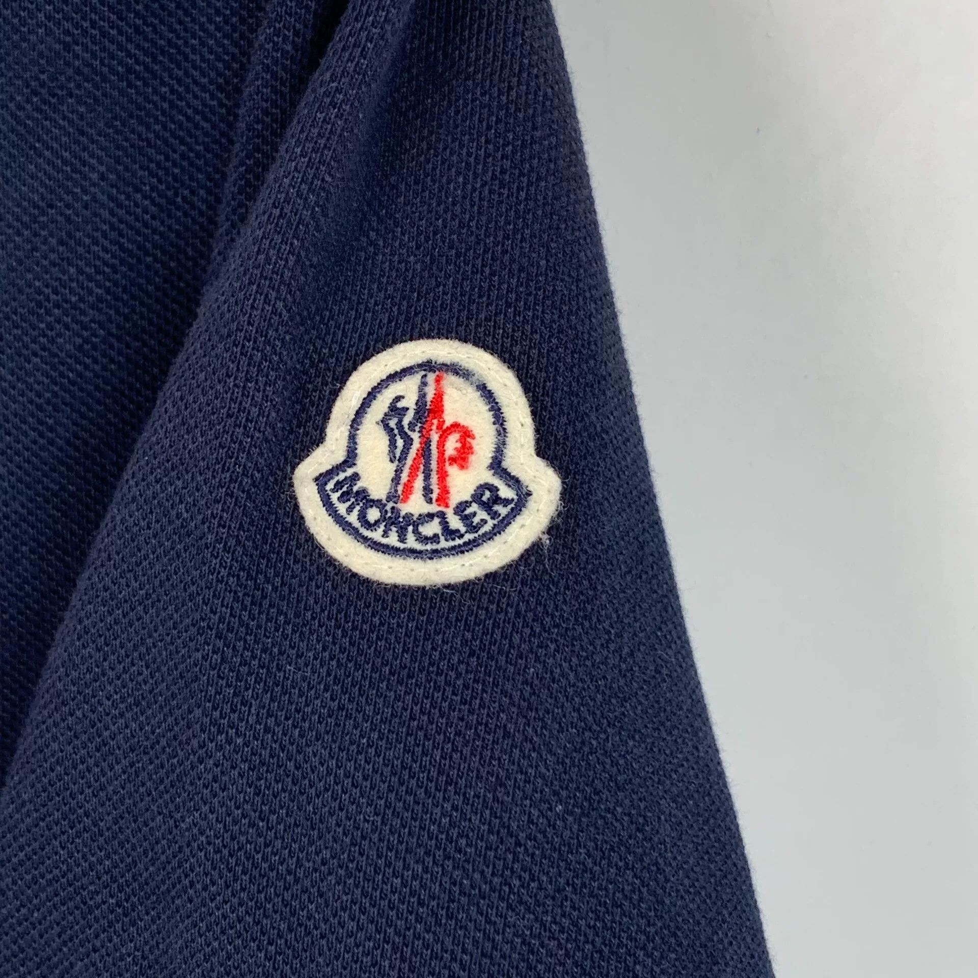 Moncler Moncler Contrast Trim Logo Patch Polo Shirt S Size US S / EU 44-46 / 1 - 6 Thumbnail