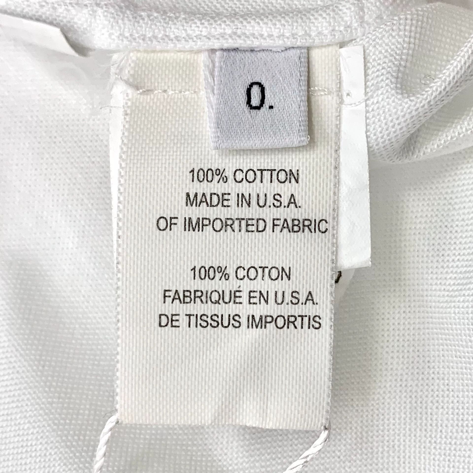 Thom Browne Thom Browne White Cotton Button Down Shirt Size 0 Size US XS / EU 42 / 0 - 8 Thumbnail