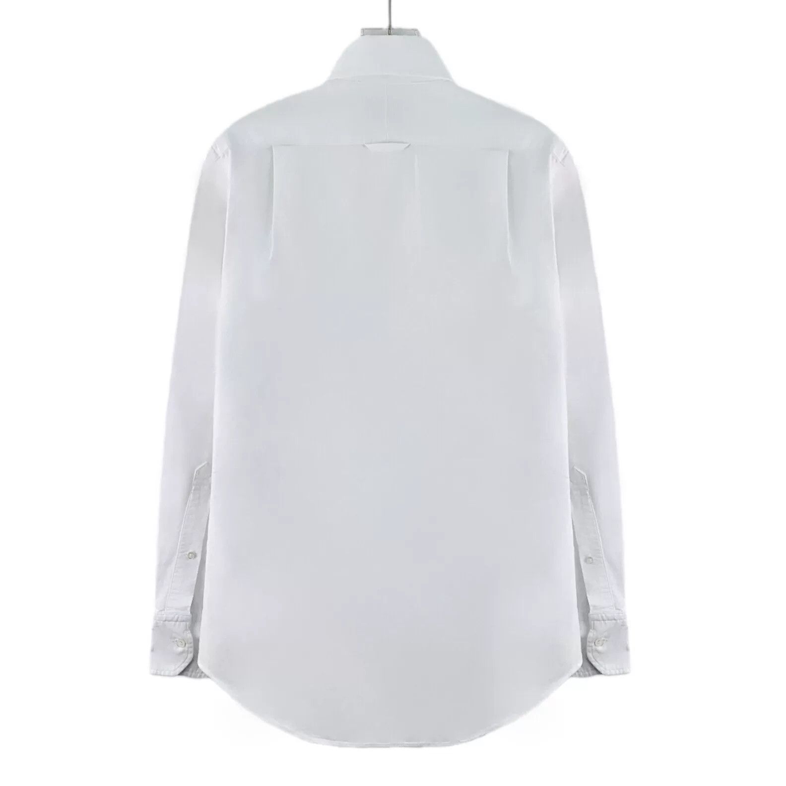Thom Browne Thom Browne White Cotton Button Down Shirt Size 0 Size US XS / EU 42 / 0 - 3 Thumbnail