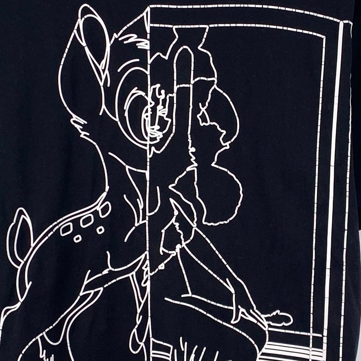 Givenchy Givenchy Sketch Bambi Print T-Shirt XS Size US XS / EU 42 / 0 - 5 Thumbnail