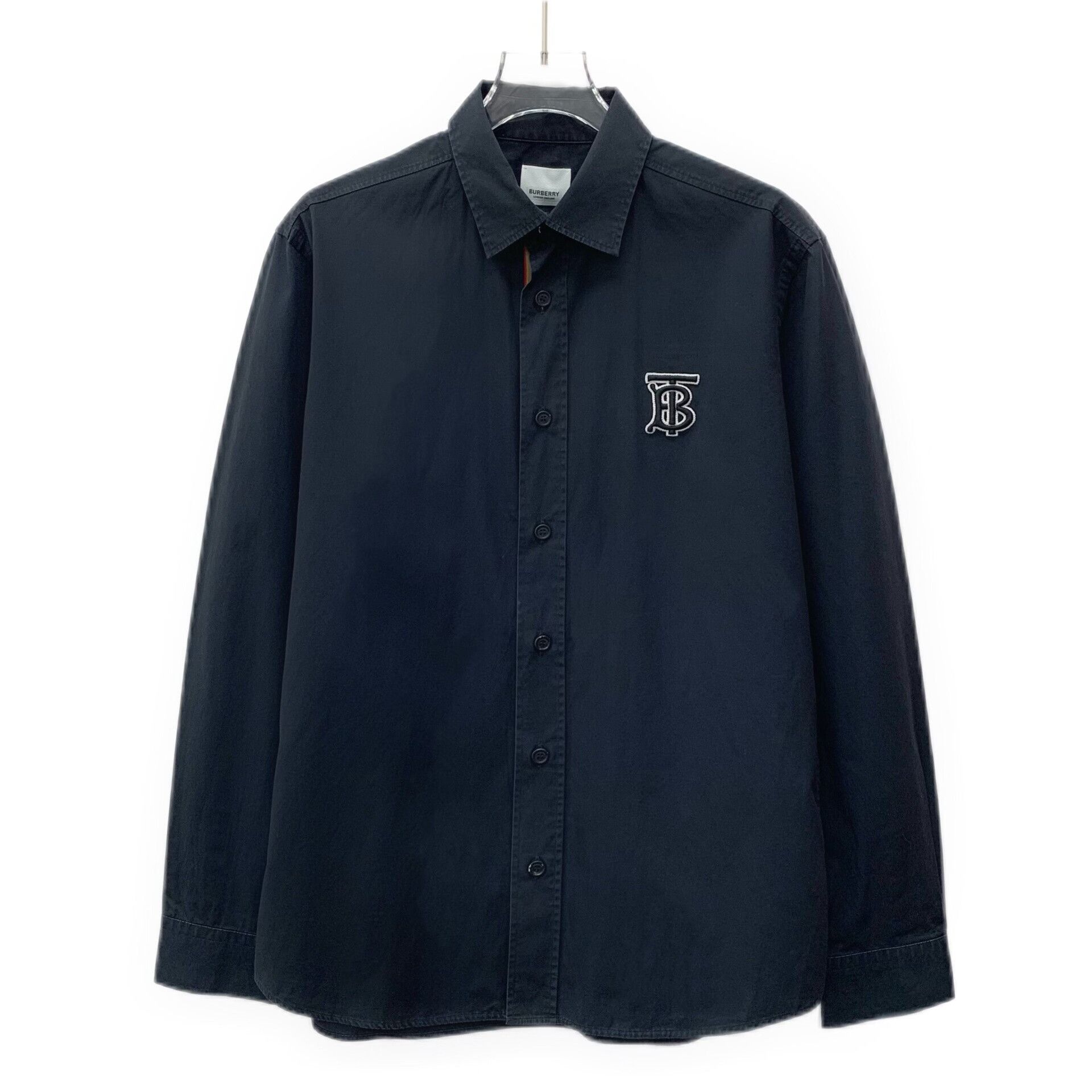 Burberry Burberry TB Monogram Long Sleeve Shirt S Size US S / EU 44-46 / 1 - 2 Thumbnail