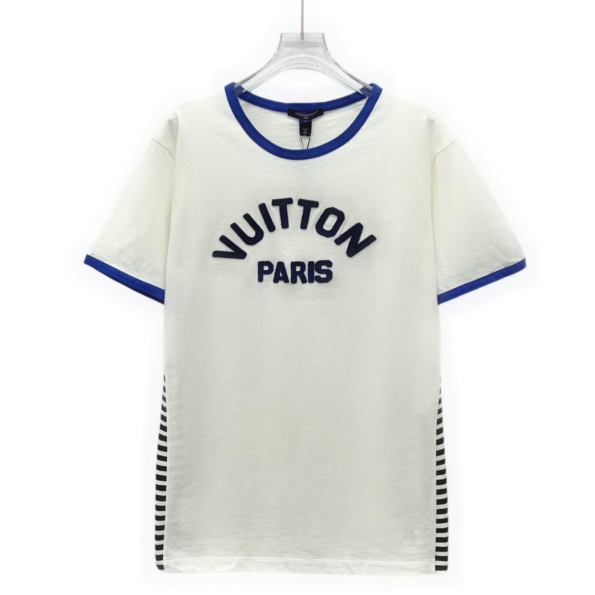 Louis Vuitton Louis Vuitton Logo Flocking T-Shirt Size M Size US M / EU 48-50 / 2 - 2 Thumbnail