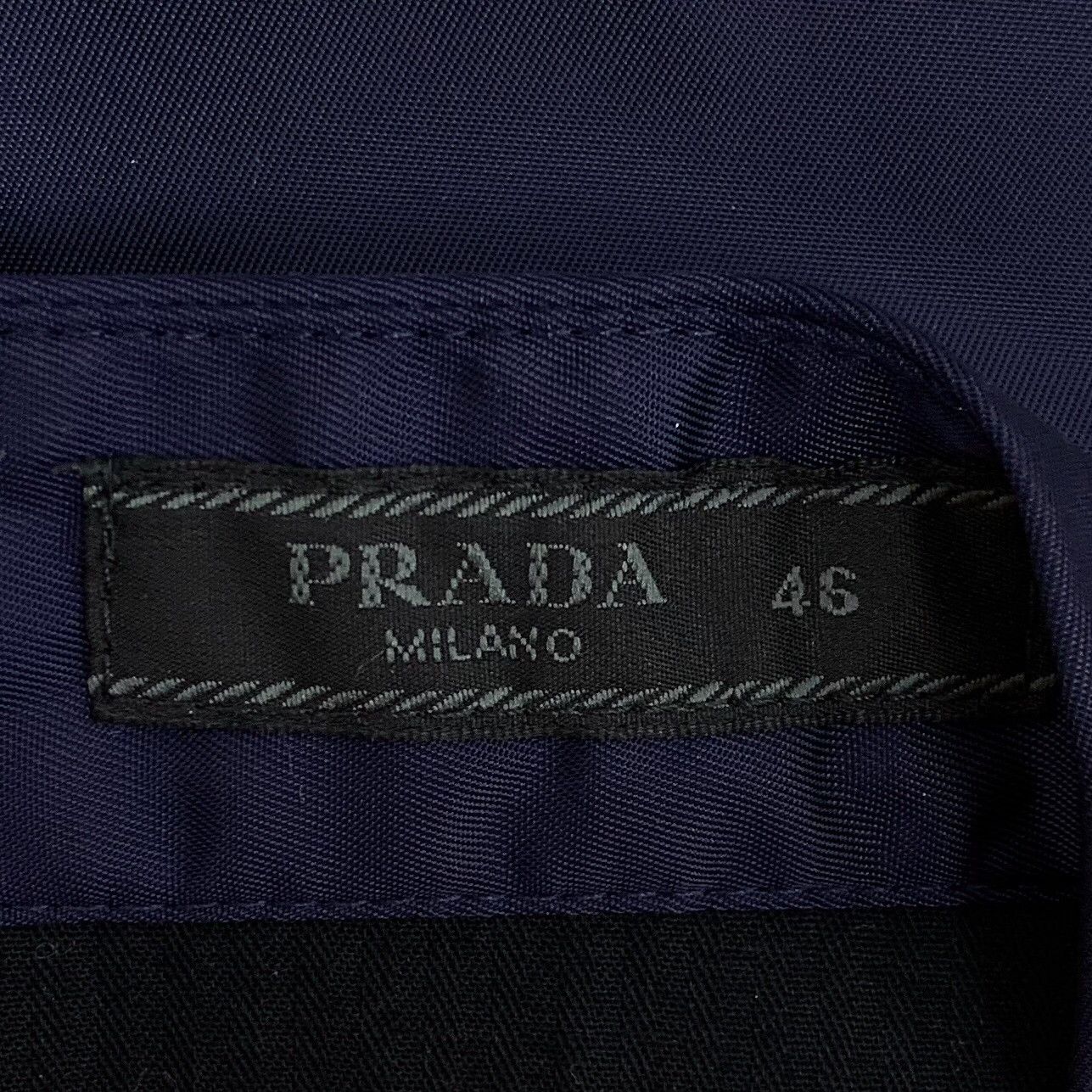 Prada Prada Navy Nylon Casual Pants Size 30 Size US 30 / EU 46 - 6 Thumbnail